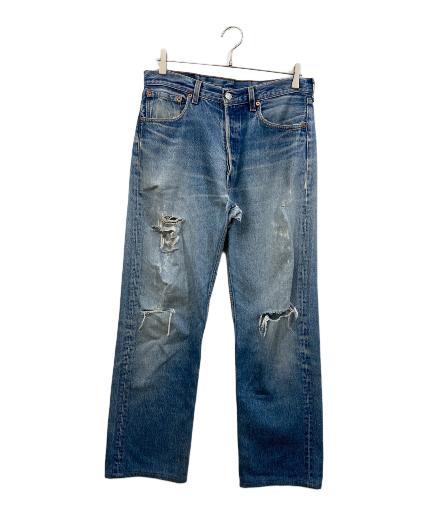 中古・古着通販】LEVI'S (リーバイス) ダメージ加工デニムパンツ