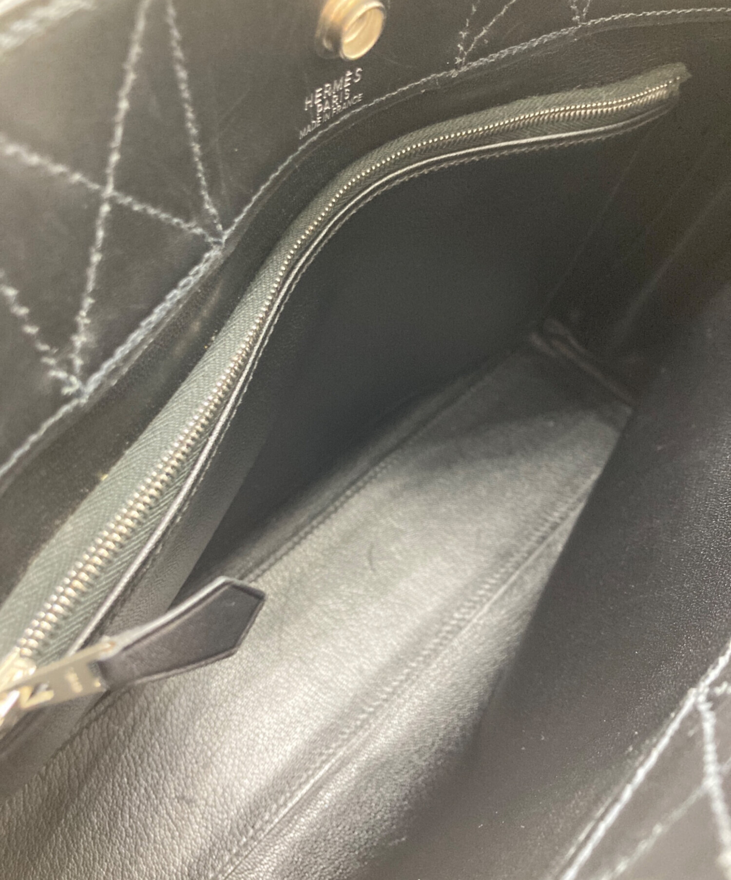 中古・古着通販】HERMES (エルメス) フールトゥPM ブラック｜ブランド