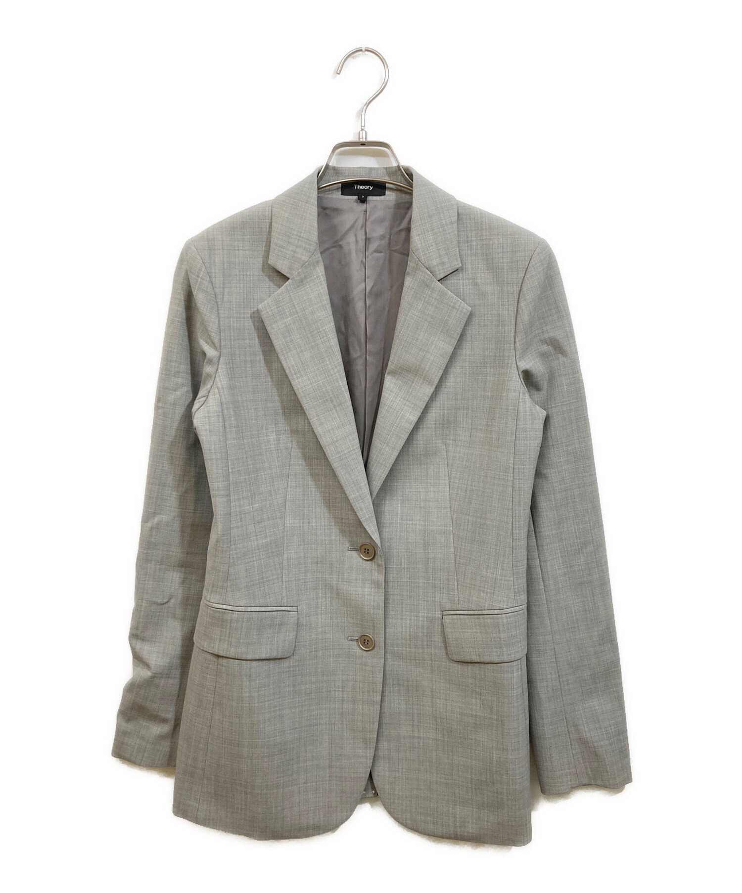 theory パンツスーツ　サイズ2 中古・古着通販】theory (セオリー) スーツ グレー サイズ:36