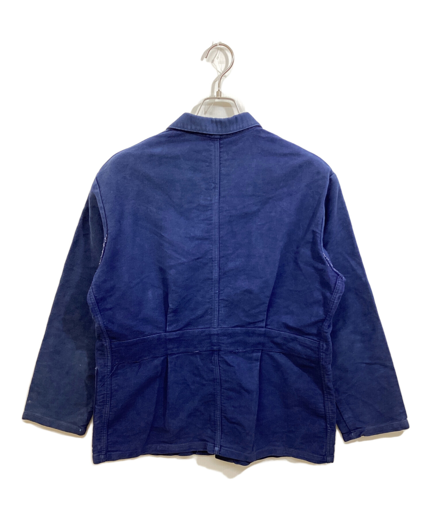 中古・古着通販】USED (ユーズド) ワークジャケット ブルー 中古・古着通販】USED (ユーズド) ワークジャケット ブルー