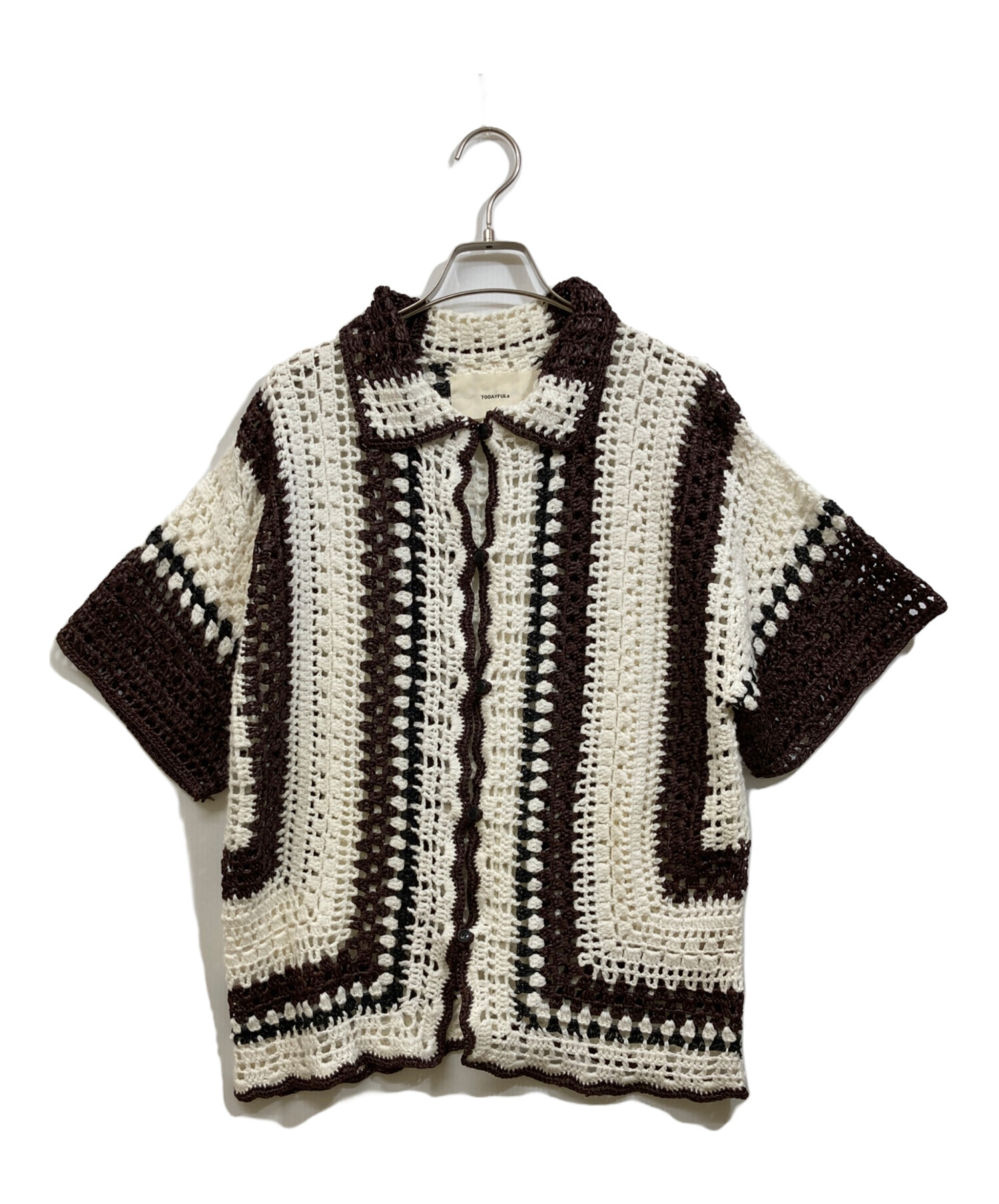 中古・古着通販】TODAYFUL (トゥデイフル) Crochet Over Shirts