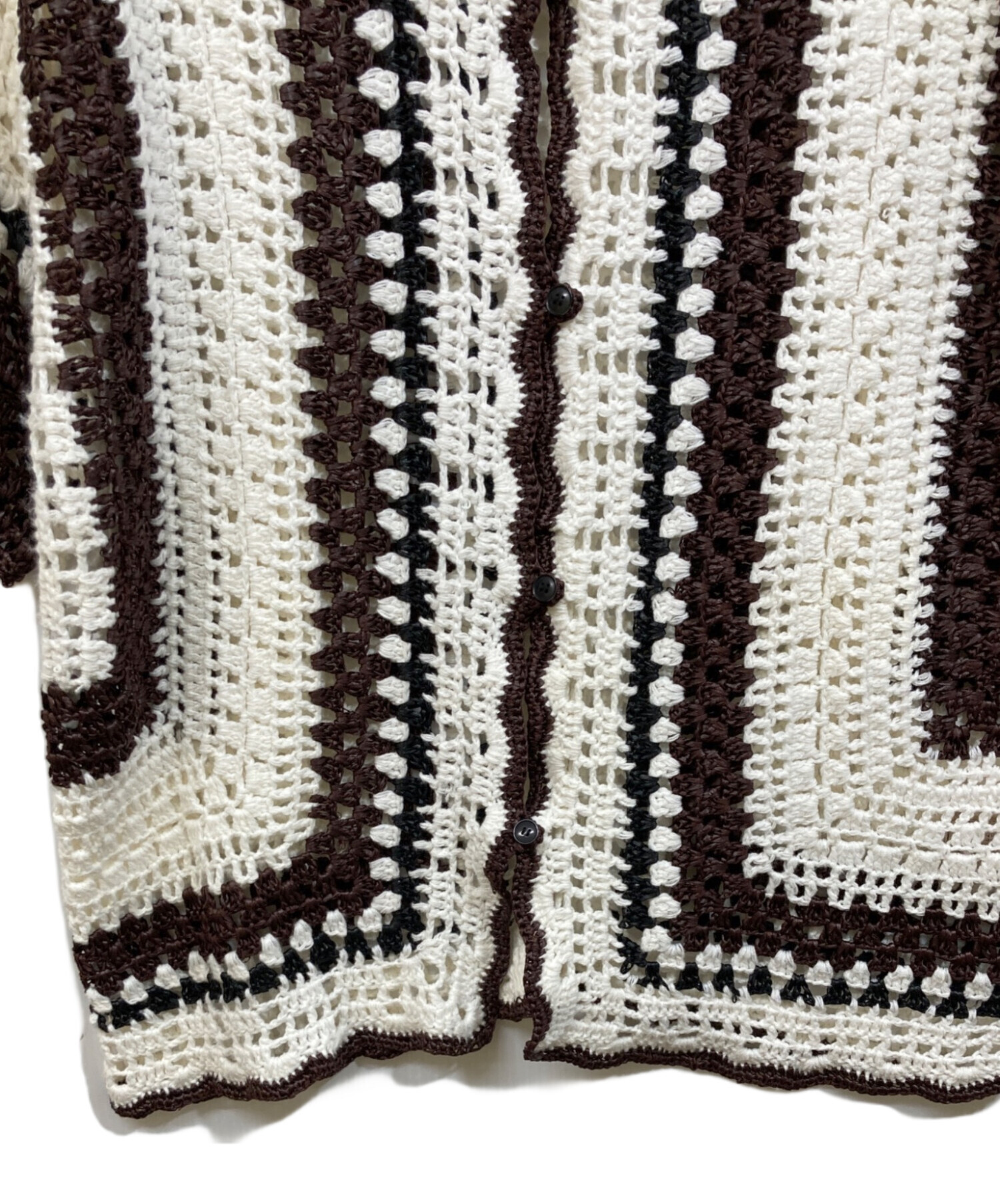 中古・古着通販】TODAYFUL (トゥデイフル) Crochet Over Shirts 