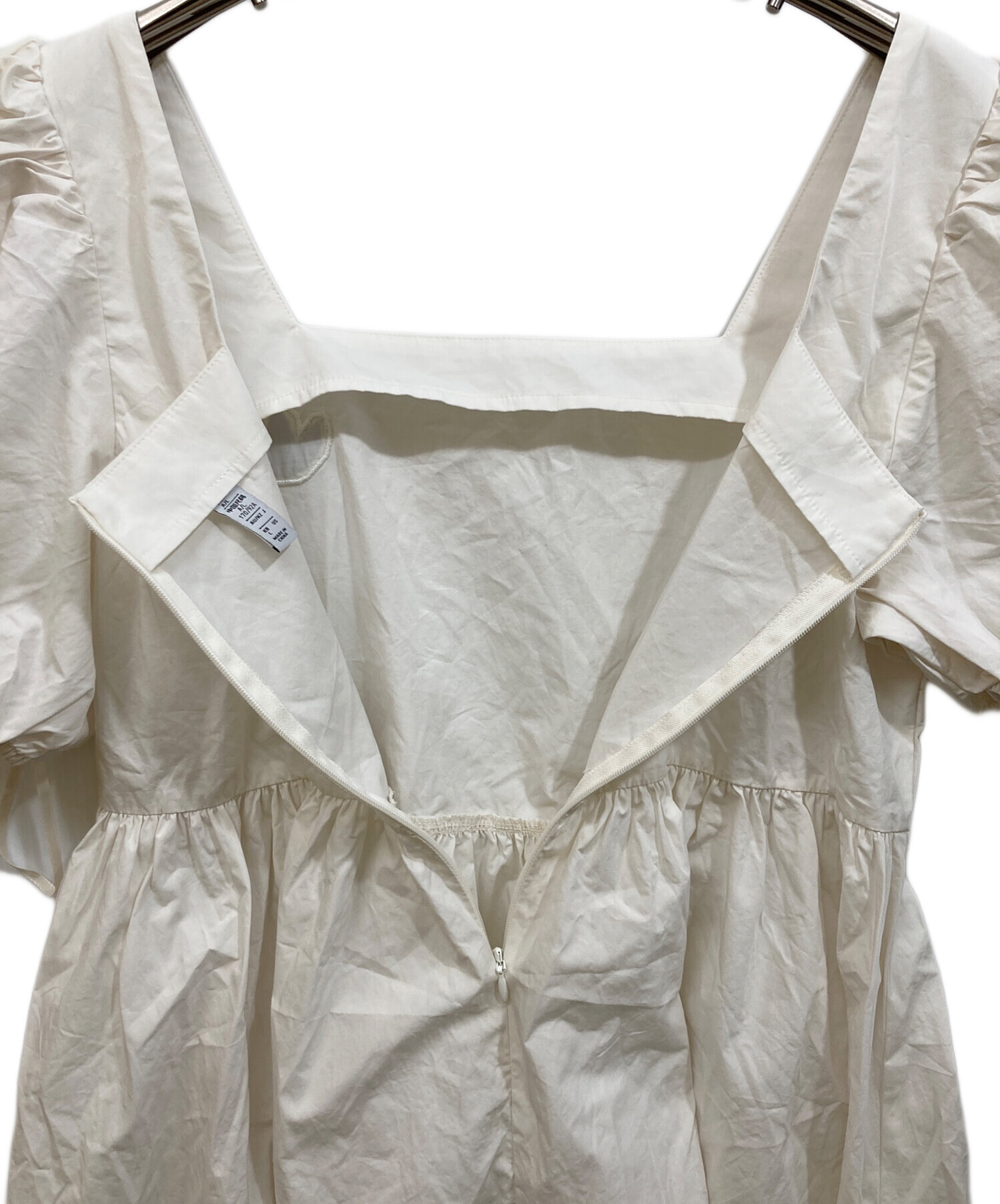 中古・古着通販】adidas (アディダス) ワンピース ホワイト サイズ