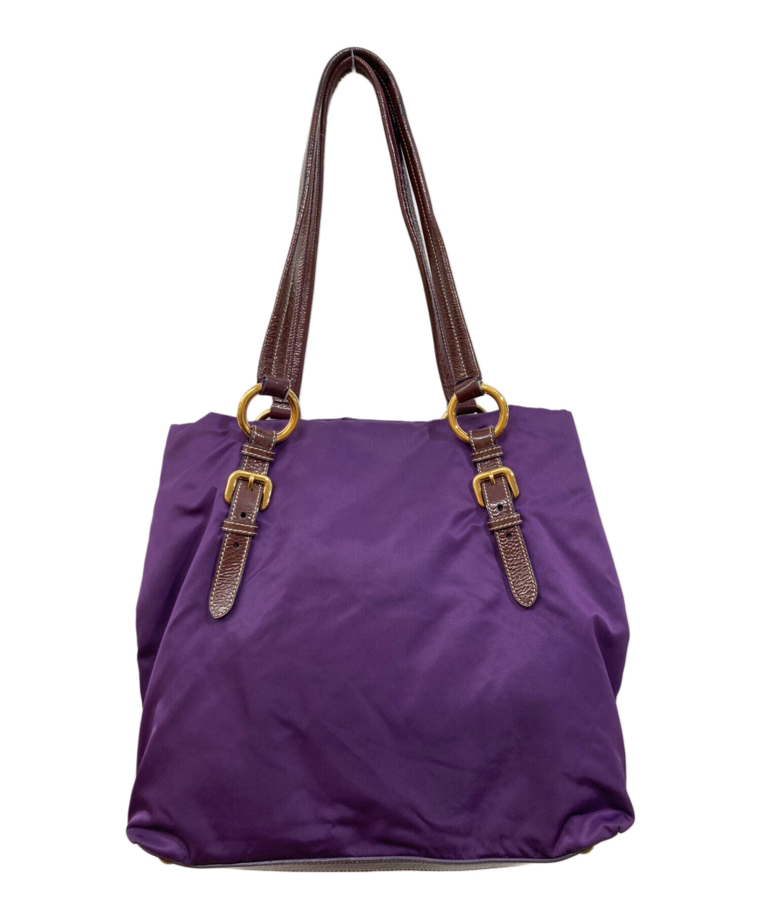 中古・古着通販】PRADA (プラダ) ビジューナイロントートバッグ