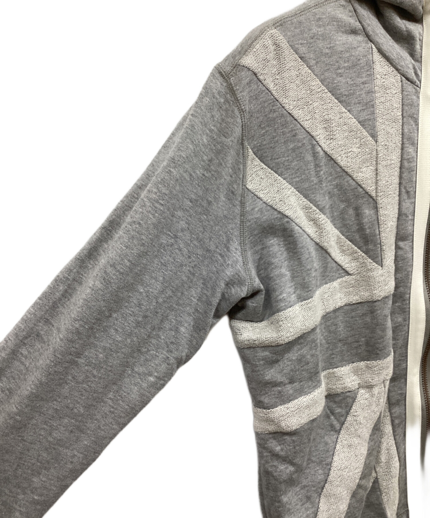 中古・古着通販】FRED PERRY (フレッドペリー) ジップパーカー グレー