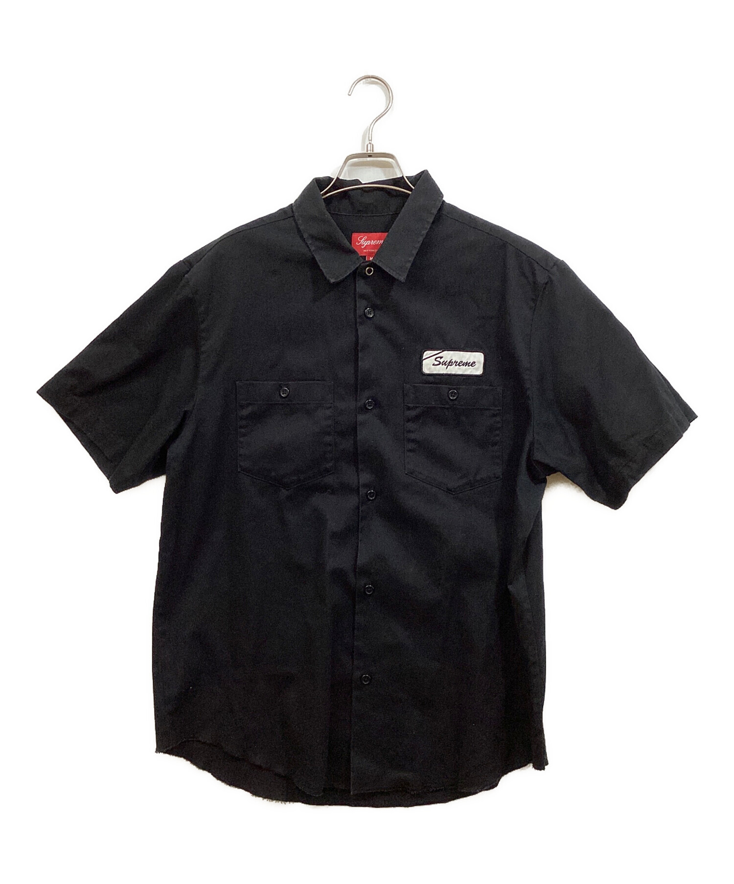 中古・古着通販】SUPREME (シュプリーム) Dog S/S Work Shirt ブラック