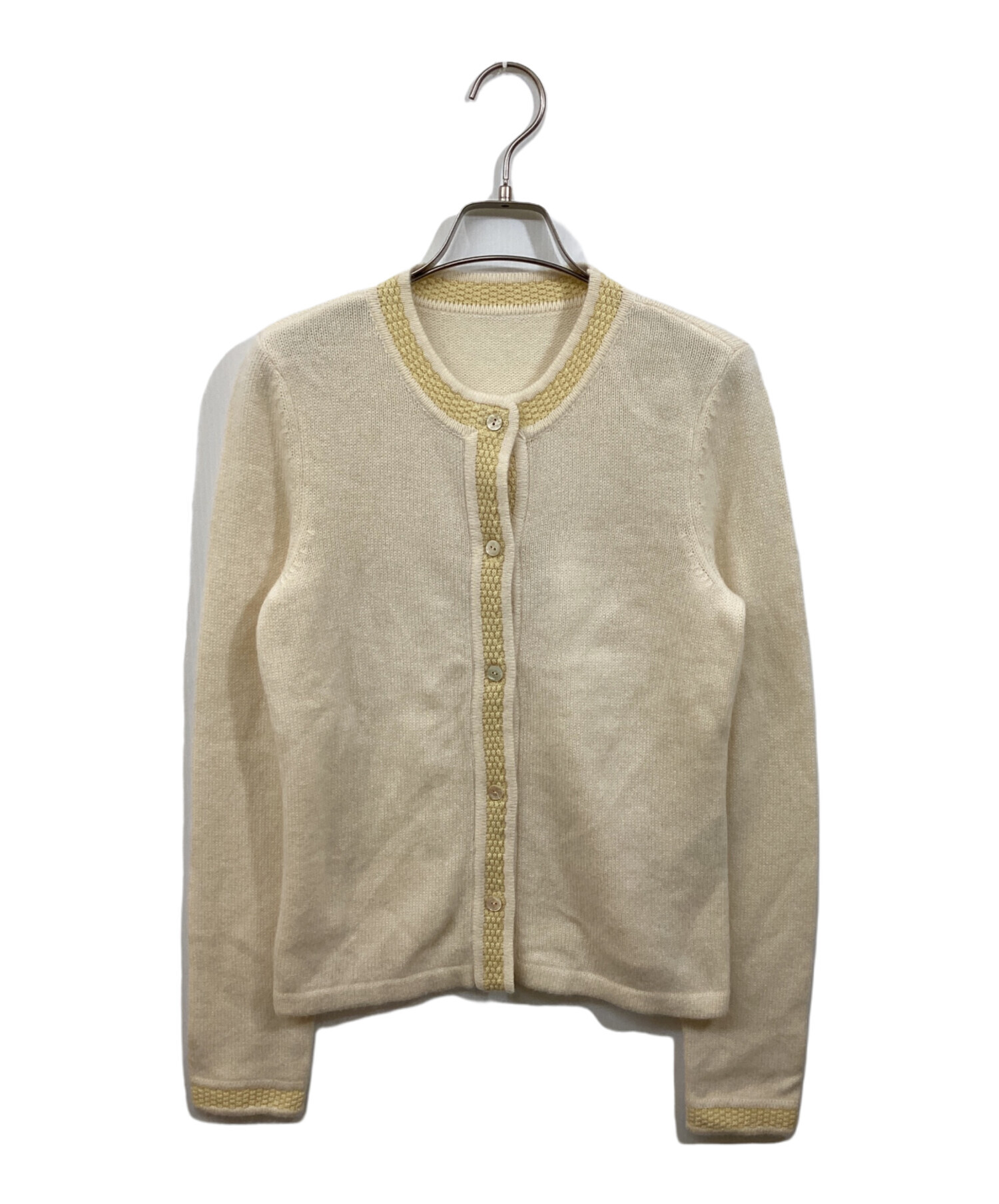 中古・古着通販】FOXEY (フォクシー) カシミヤカーディガン アイボリー