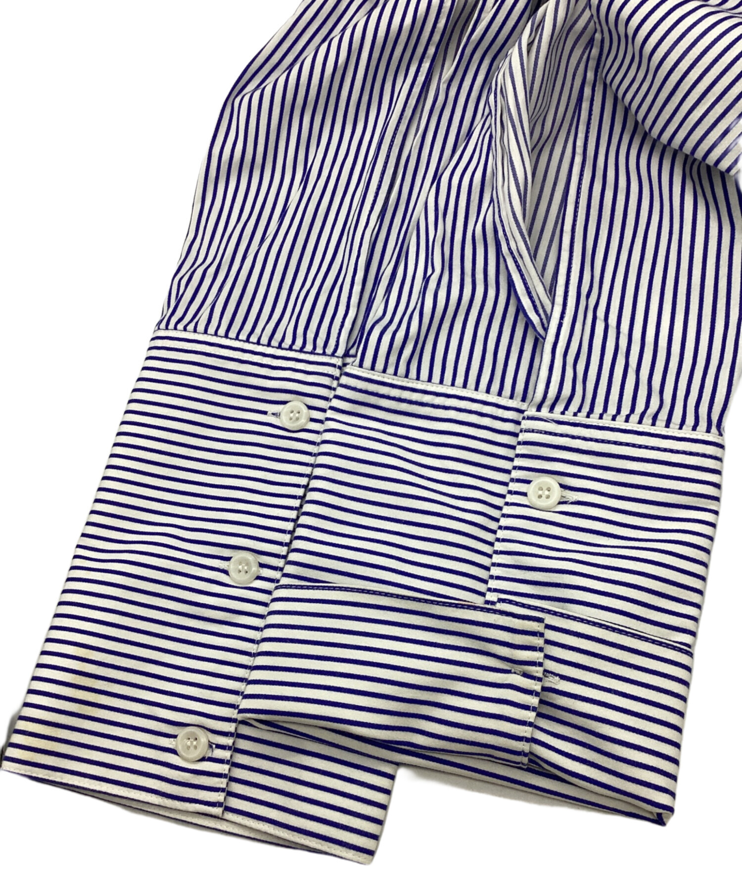 中古・古着通販】AKIRA NAKA (アキラナカ) ストライプシャツワンピース