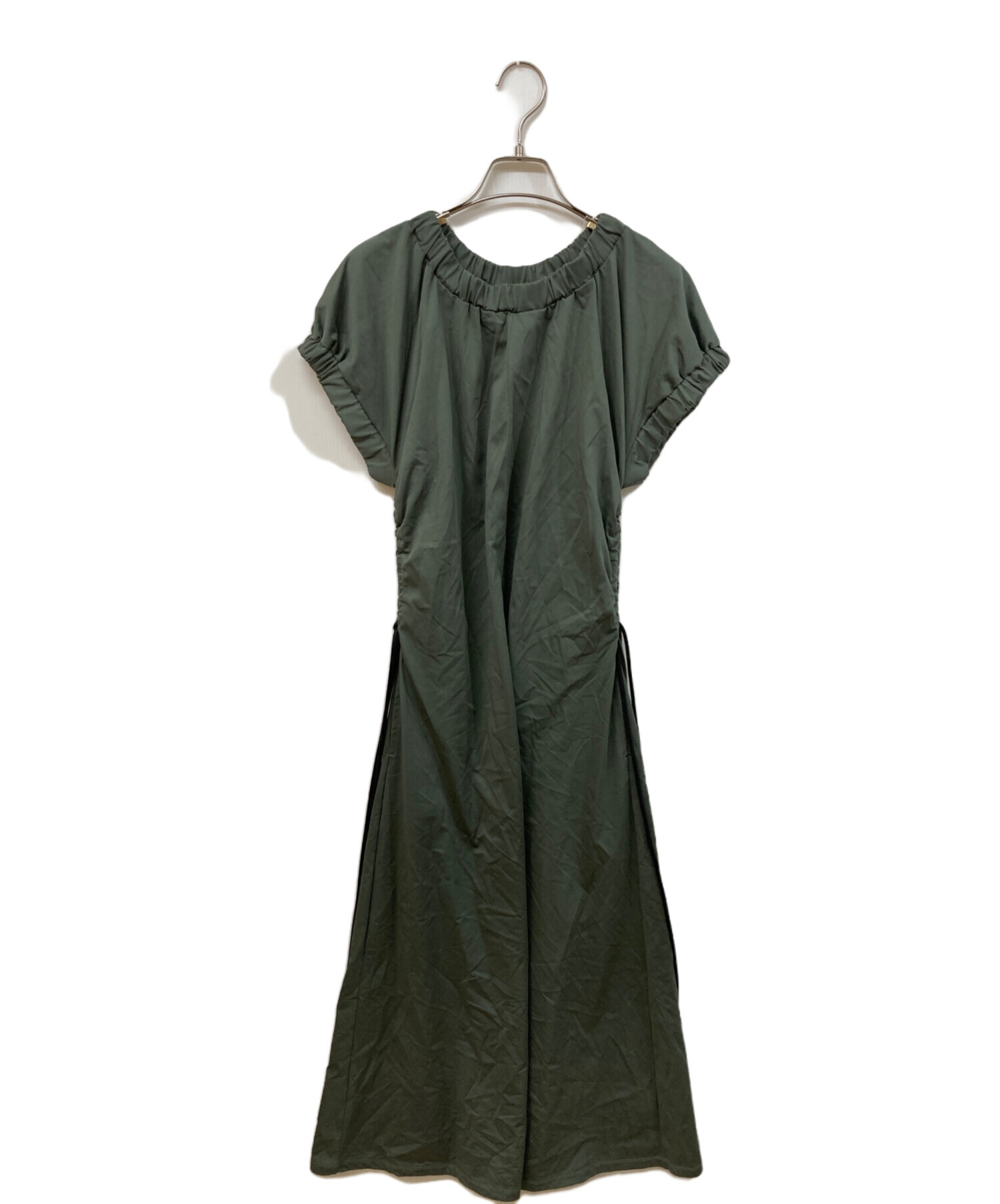 レディース 【LANVIN en Bleu】半袖チュニック 38 ライトグリーン 美品