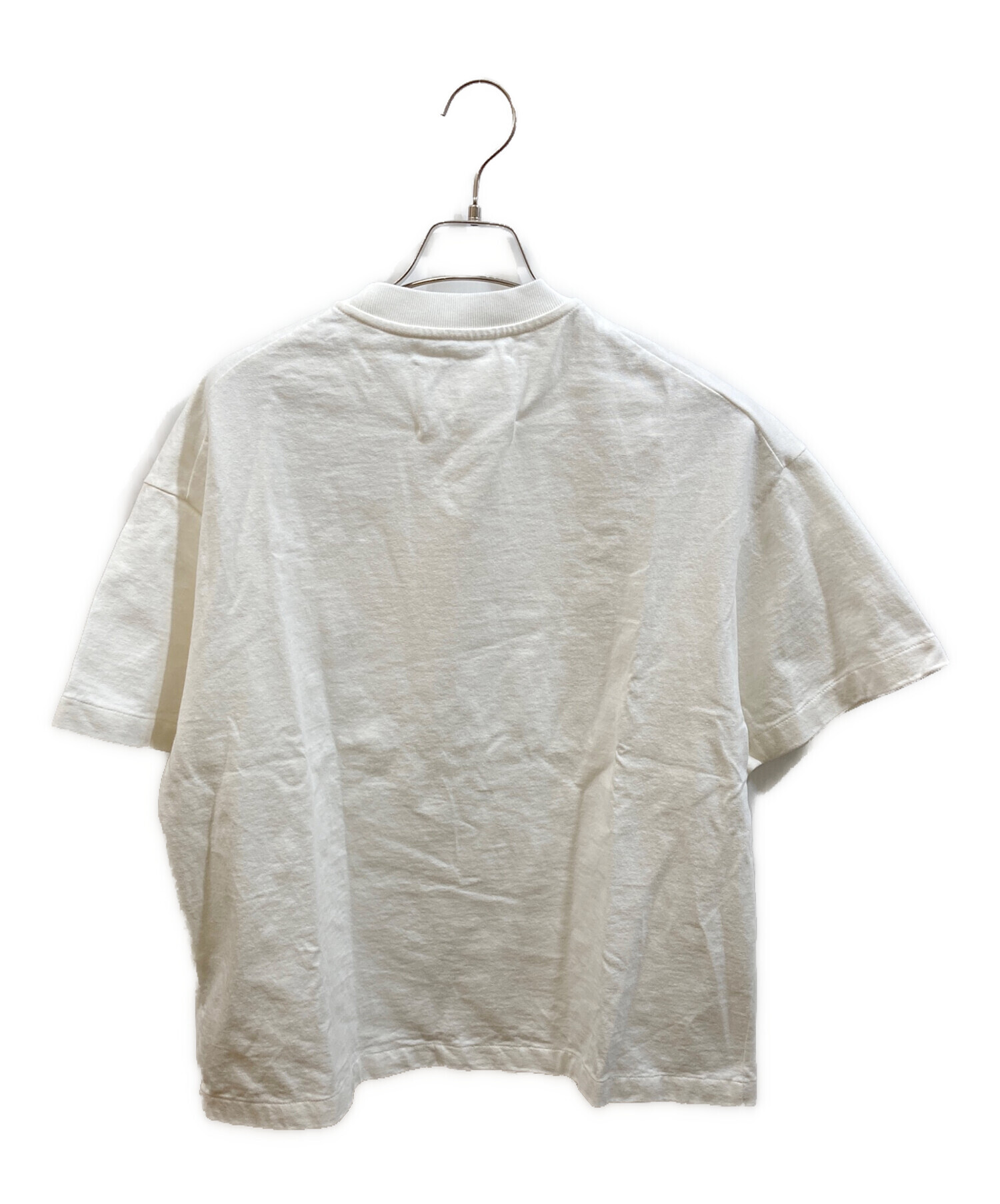 中古・古着通販】JIL SANDER (ジルサンダー) ロゴTシャツ アイボリー