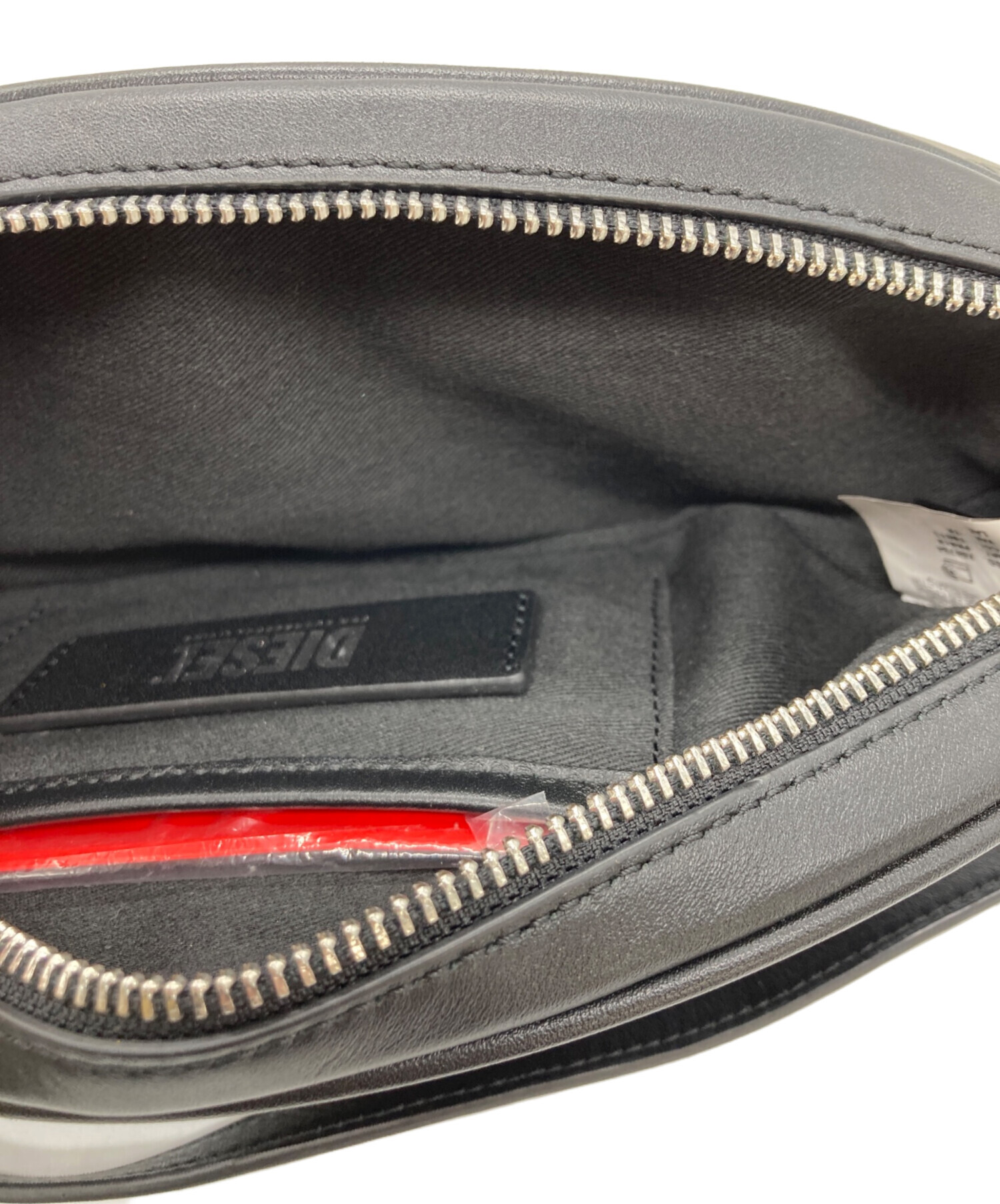 中古・古着通販】DIESEL (ディーゼル) CROSS BODYBAG ロゴプレート