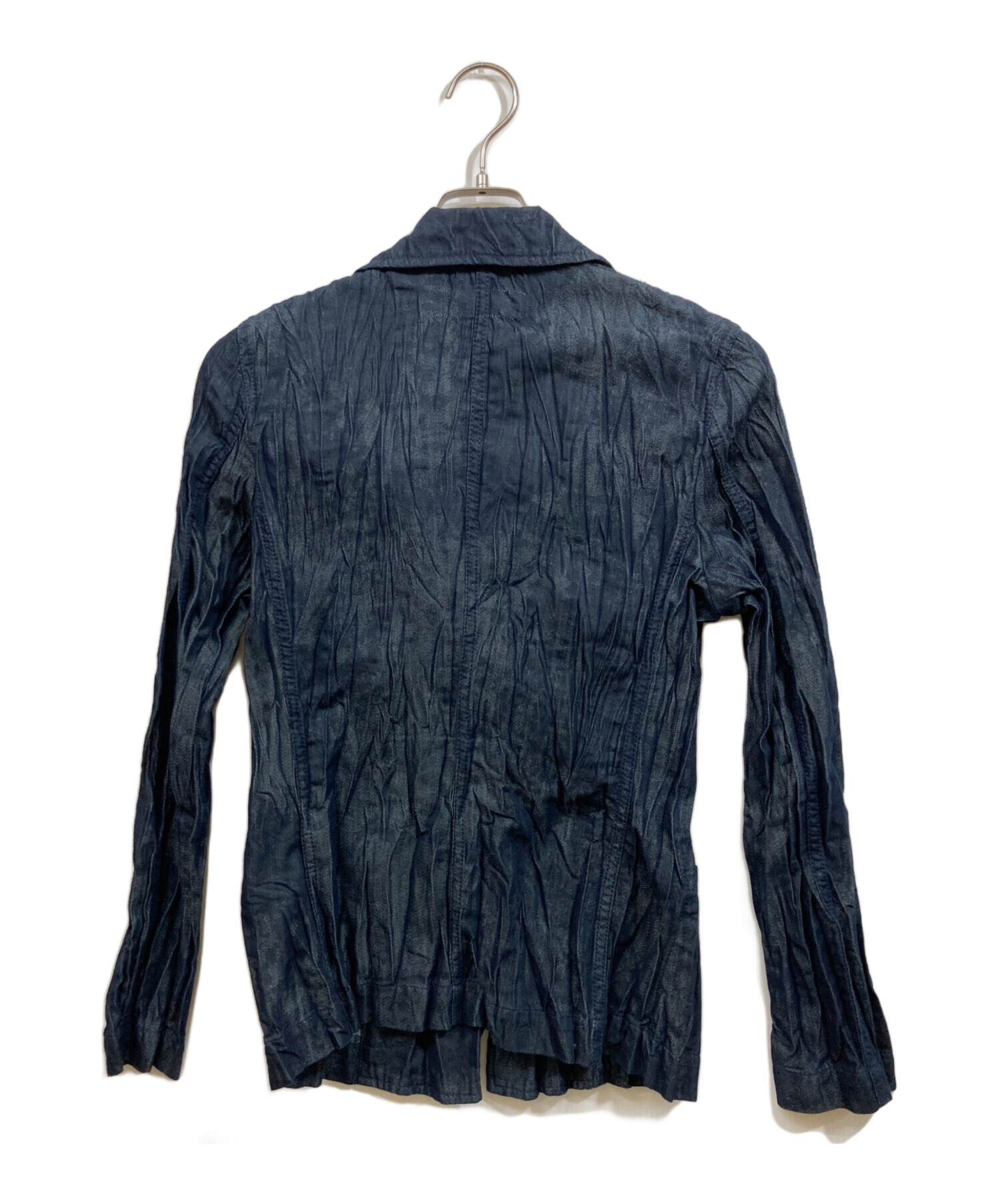 中古・古着通販】ISSEY MIYAKE (イッセイミヤケ) シワ加工3Bテーラード 
