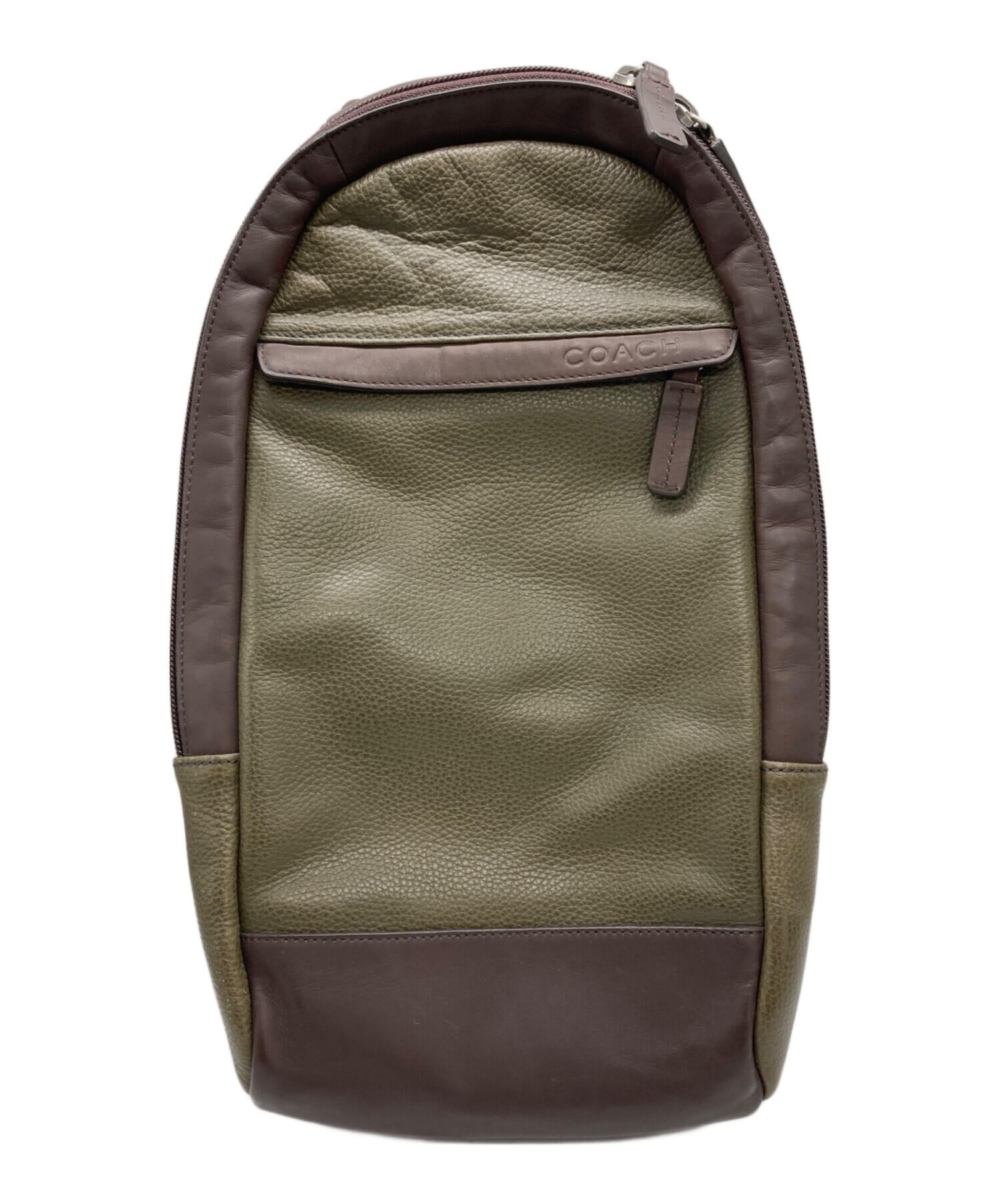 中古・古着通販】COACH (コーチ) スリングバッグ ブラウン｜ブランド 