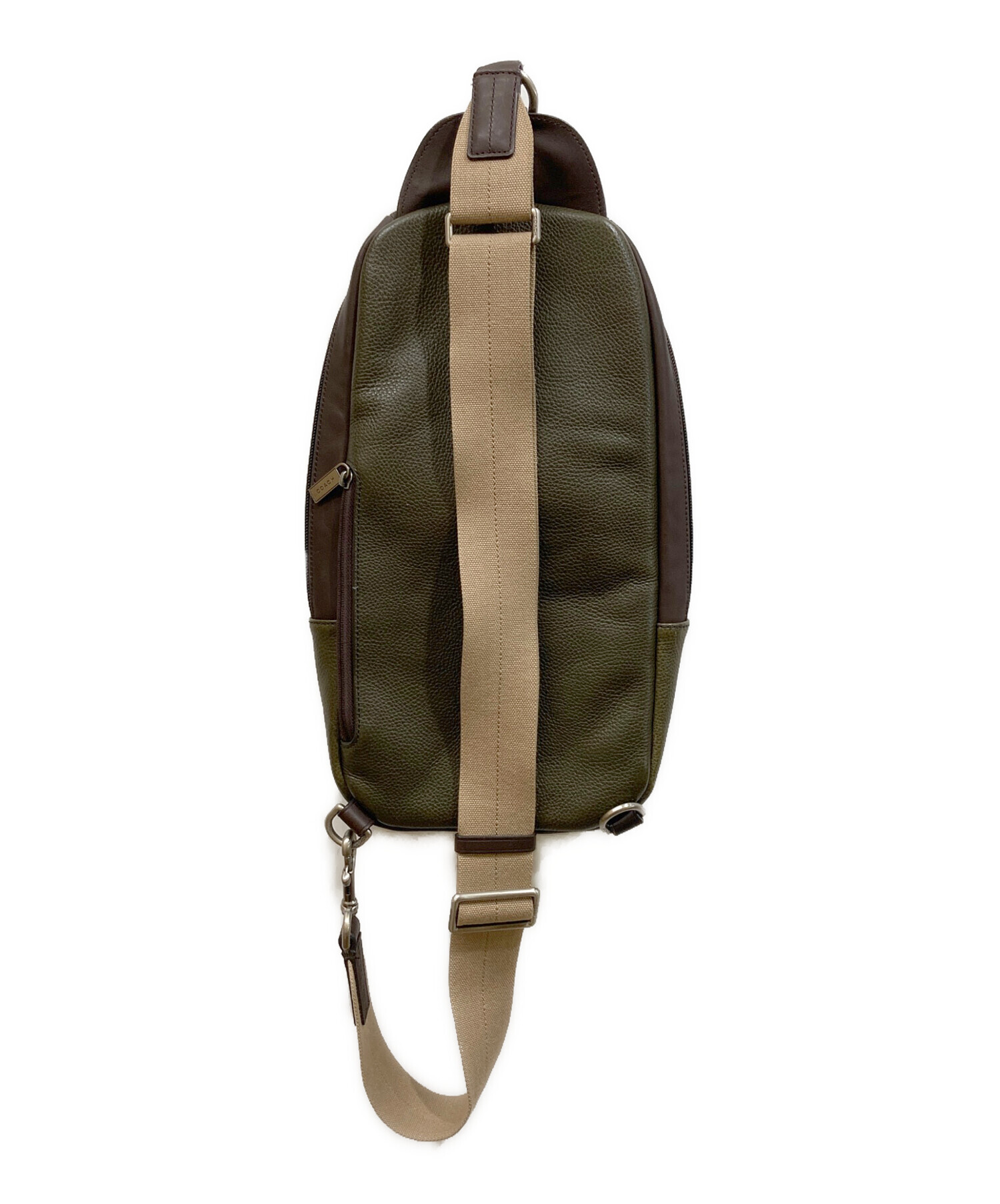 中古・古着通販】COACH (コーチ) スリングバッグ ブラウン｜ブランド 