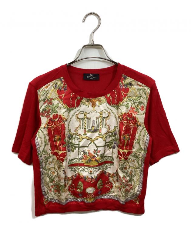 中古・古着通販】ETRO (エトロ) シルク切替アンサンブルカーディガン