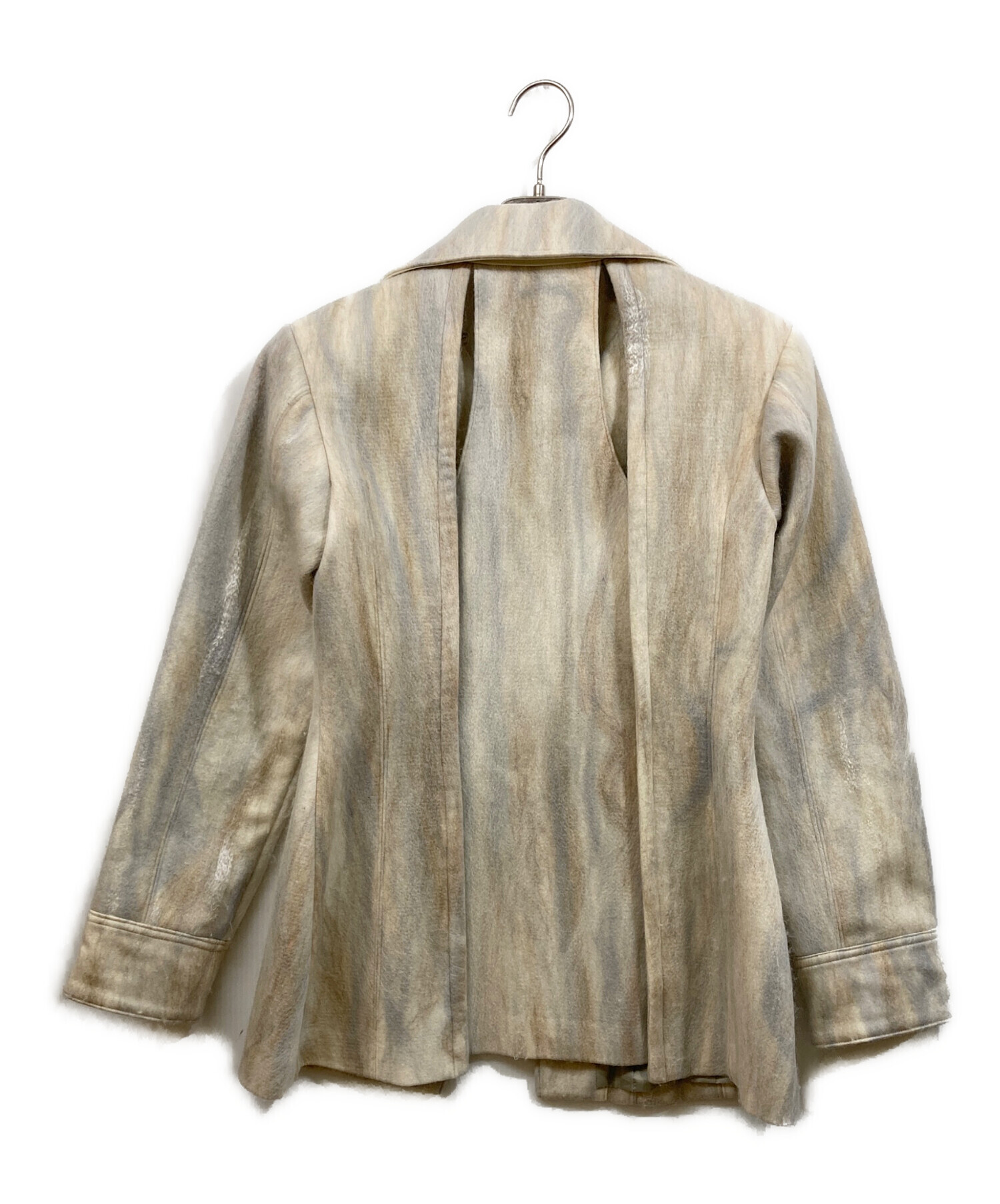 中古・古着通販】MURRAL (ミューラル) Snow cover needle punch jacket 
