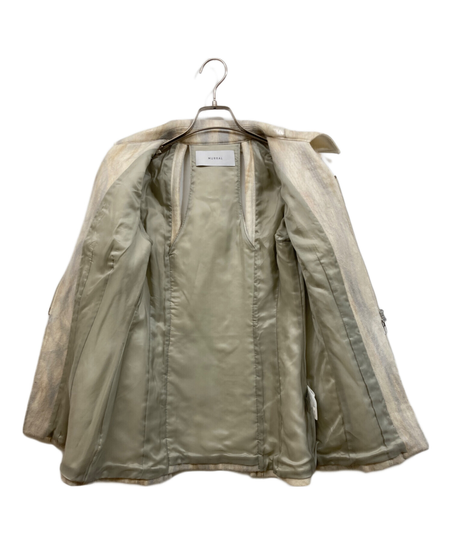 中古・古着通販】MURRAL (ミューラル) Snow cover needle punch jacket 