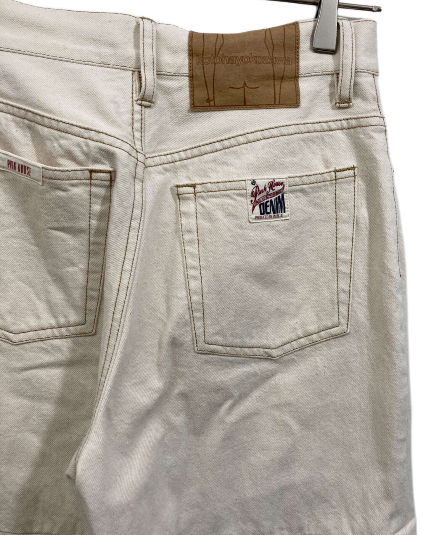中古・古着通販】PINK HOUSE (ピンクハウス) CHERRY EMBROIDERY JEANES