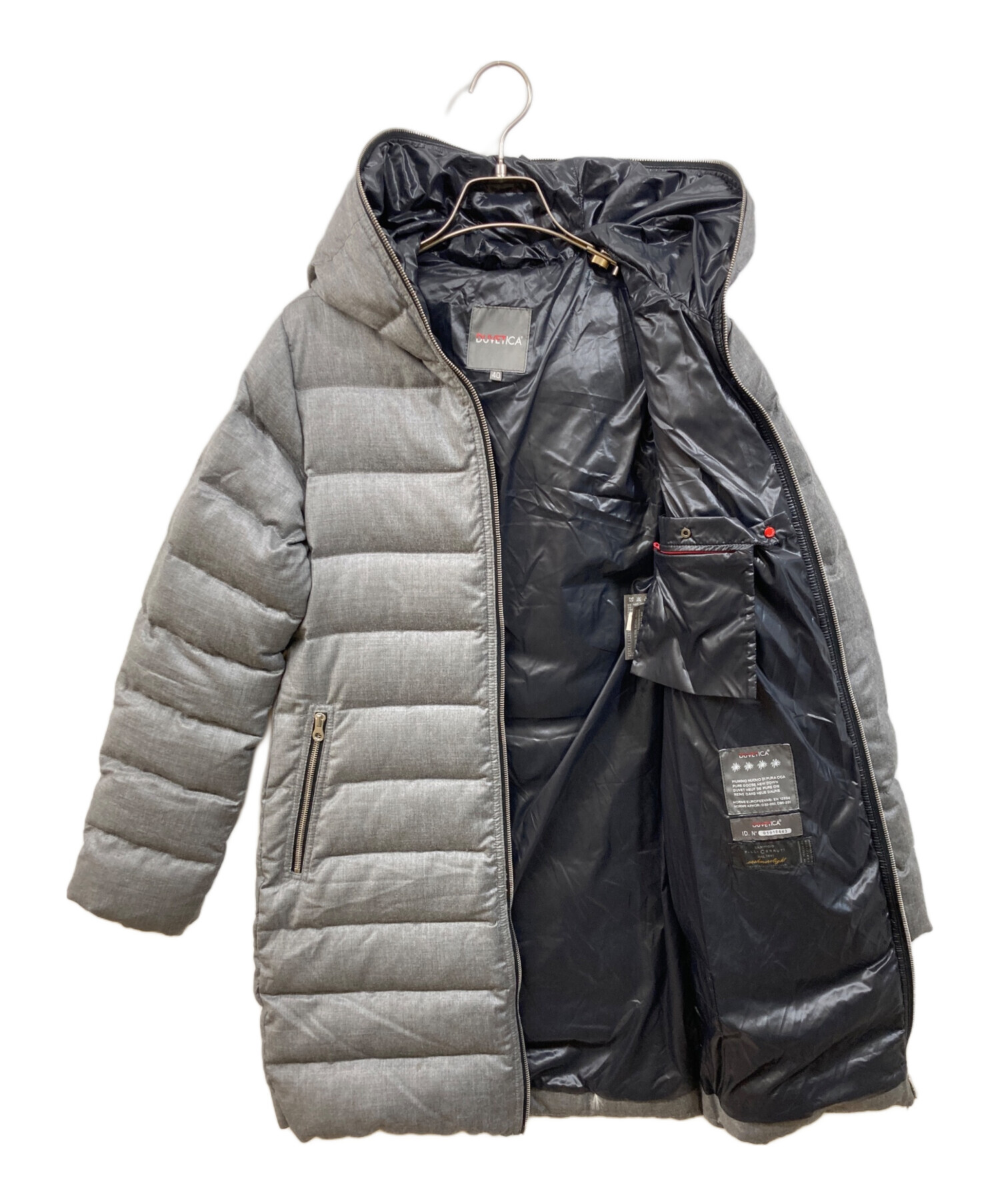 専用　DUVETICA 新品未使用タグ付き　コート40 デュベティカ　ジャケット 中古・古着通販】DUVETICA (デュベティカ) ダウンコート ブラック