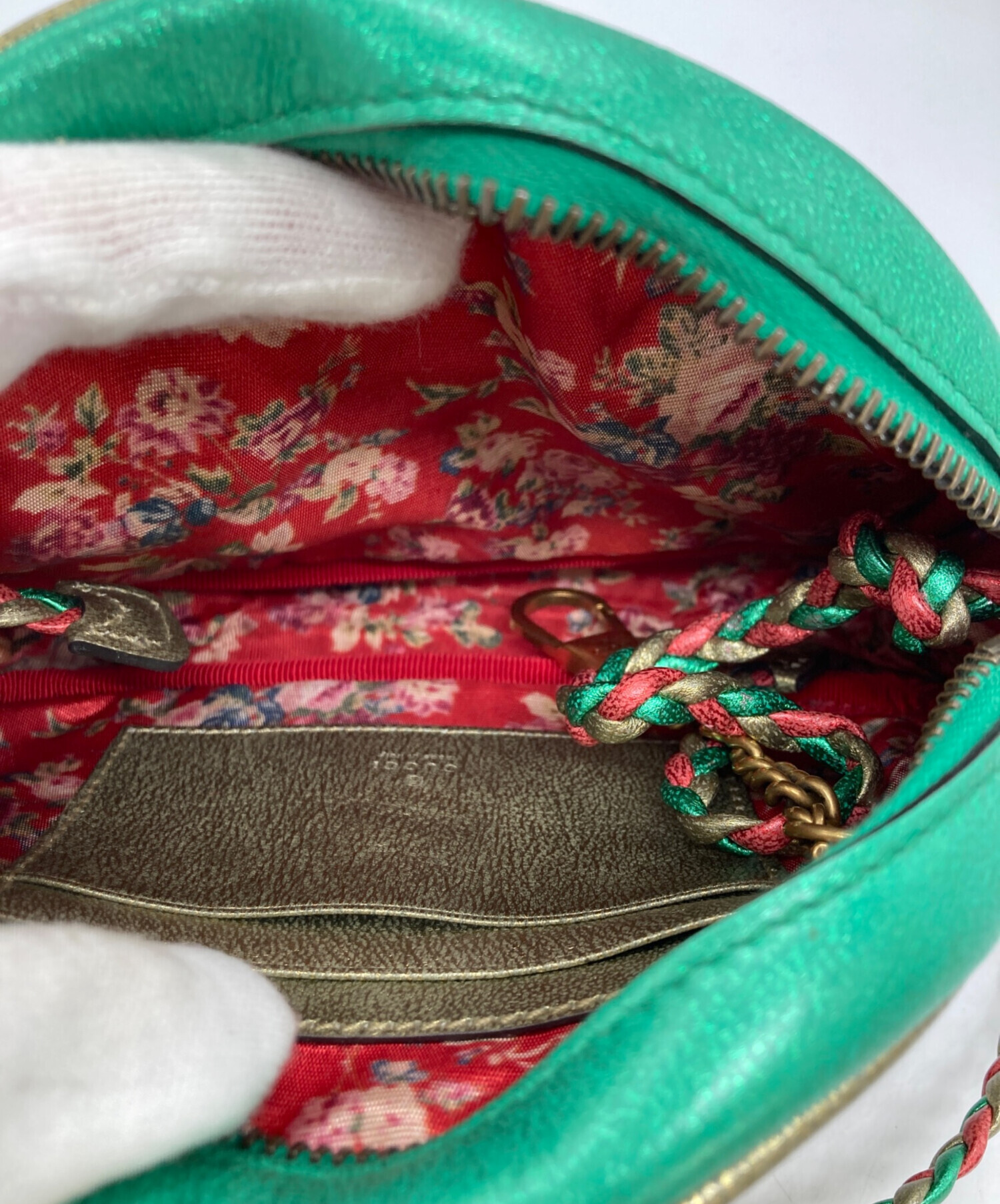 中古・古着通販】GUCCI (グッチ) キルティングミニショルダーバッグ 