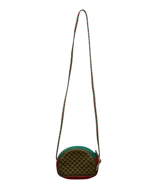 中古・古着通販】GUCCI (グッチ) キルティングミニショルダーバッグ 