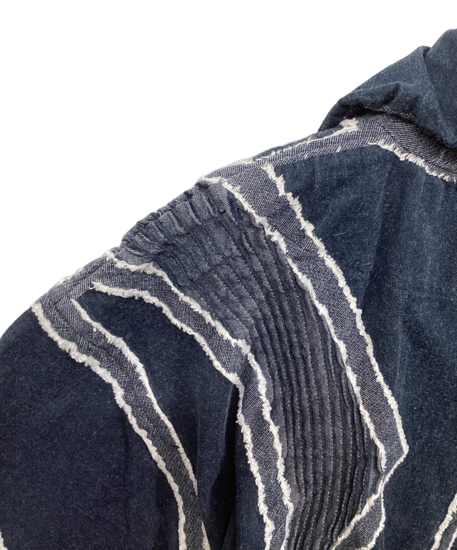 中古・古着通販】ISSEY MIYAKE (イッセイミヤケ) デザインシャツ