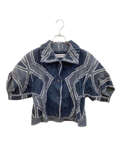 中古・古着通販】ISSEY MIYAKE (イッセイミヤケ) デザインシャツ