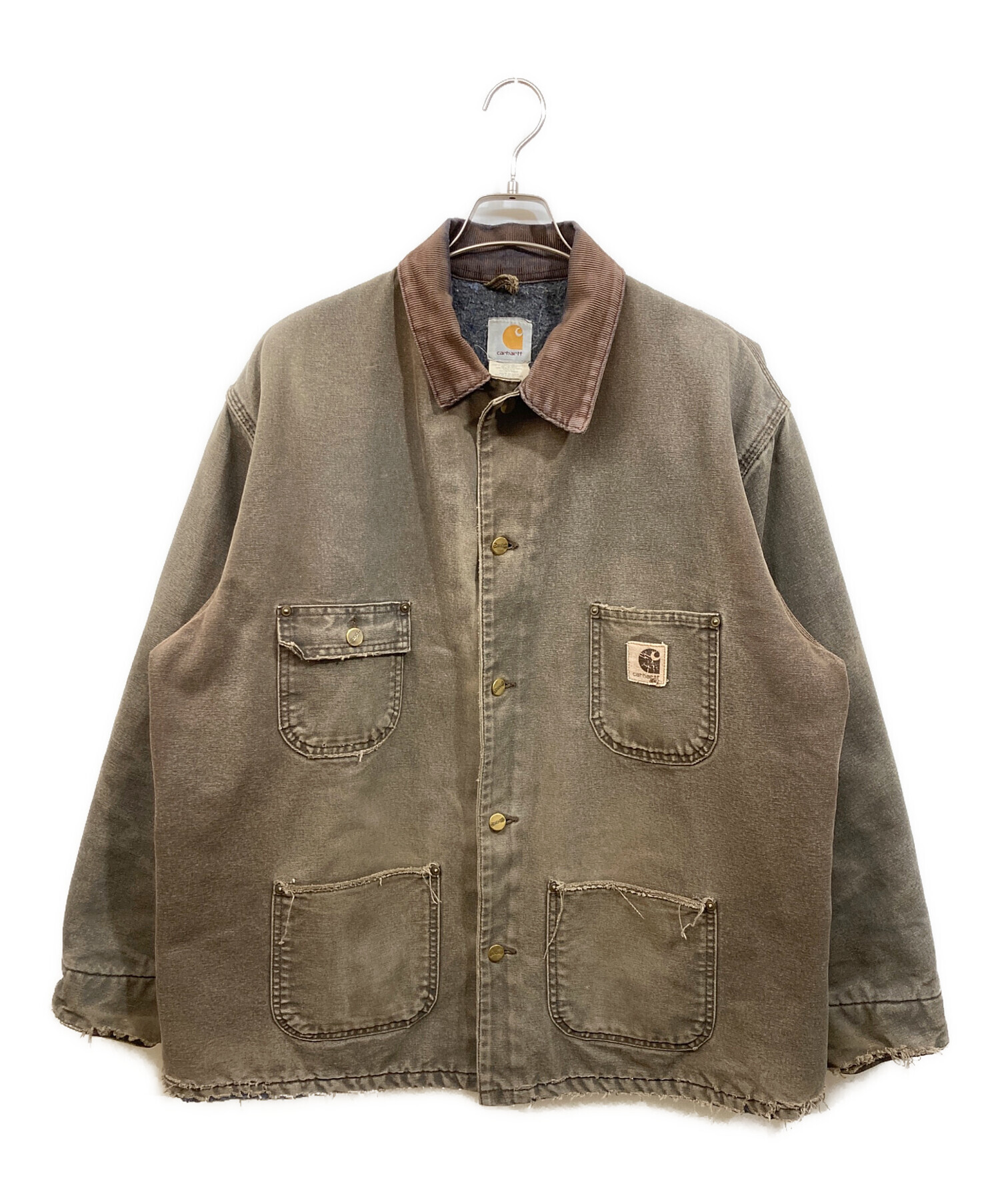 Carhartt ミシガン チョアコート ブラウン USA製 80s サイズ38 中古