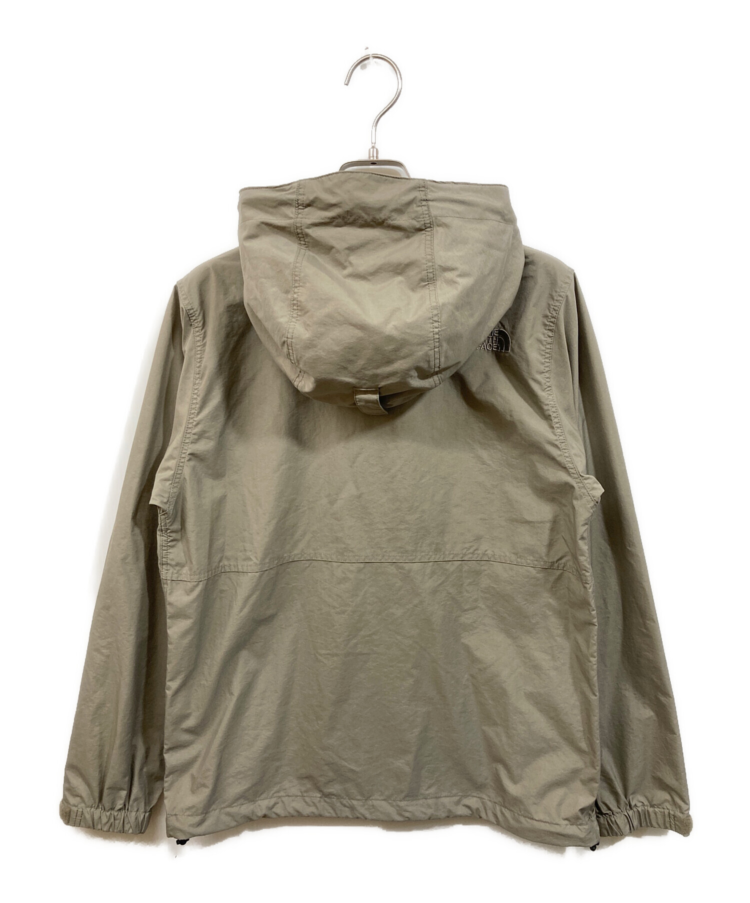 【美品】　未使用　ノースフェイス　Compact Jacket ベージュ　S THE NORTH FACE ザ・ノース・フェイス アウトドア ジャケット