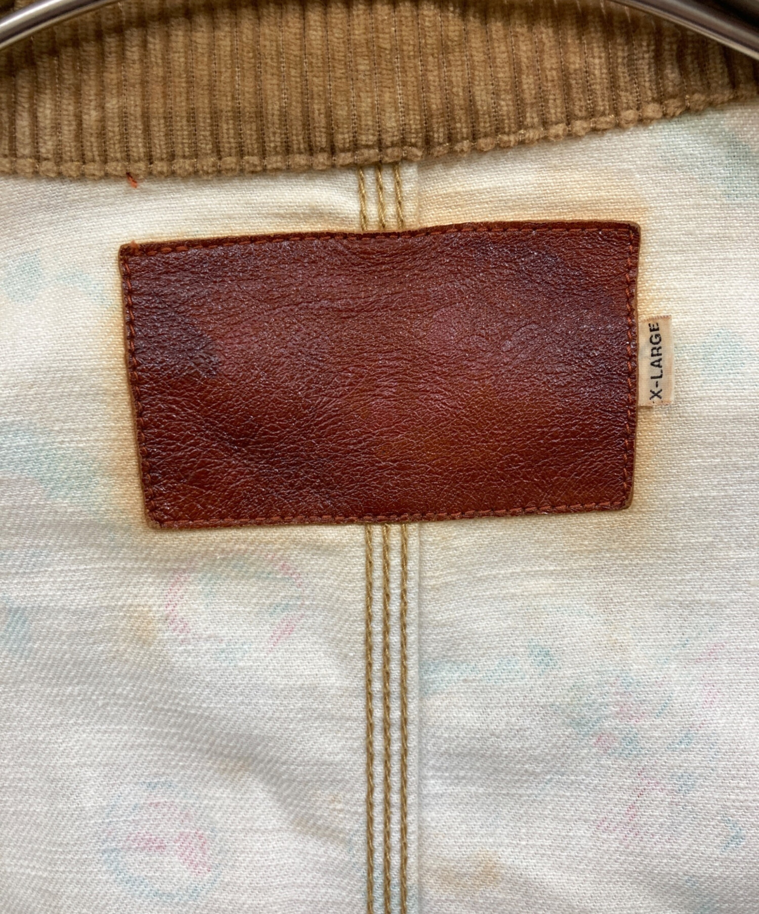 中古・古着通販】CALEE (キャリー) ロデオ柄デニムジャケット ブラウン