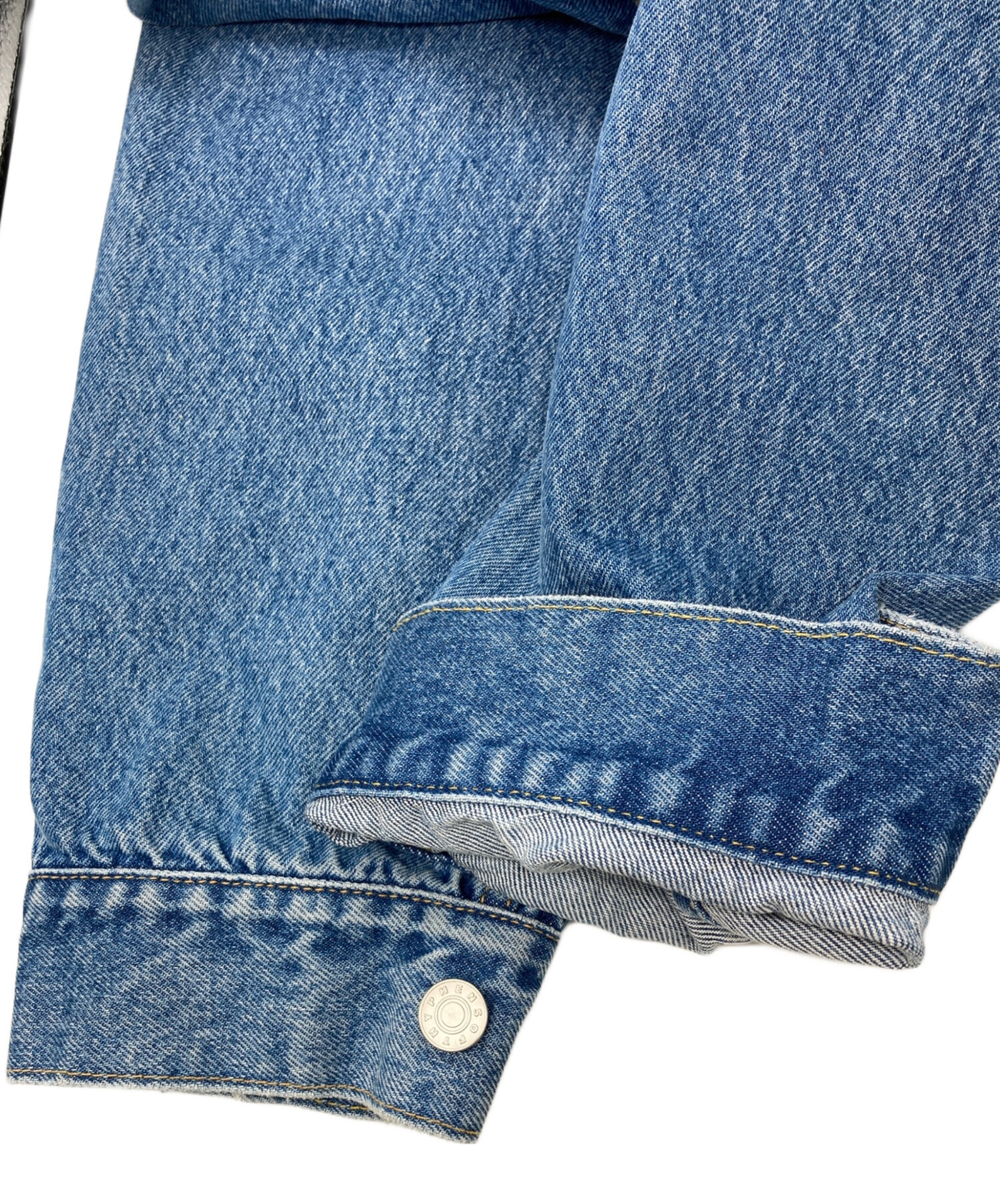 SOFTHYPHEN キルティング インディゴ デニムジャケット Gジャン デニム