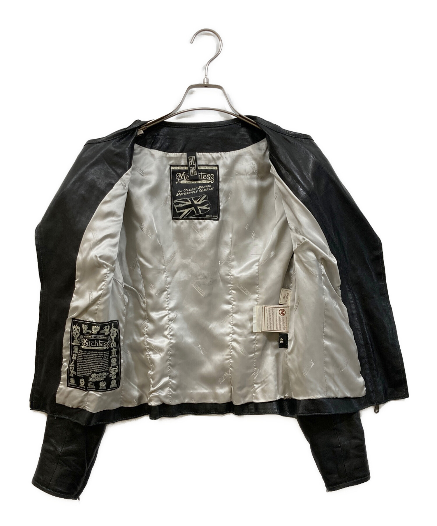 中古・古着通販】MATCHLESS (マッチレス) ライダースジャケット
