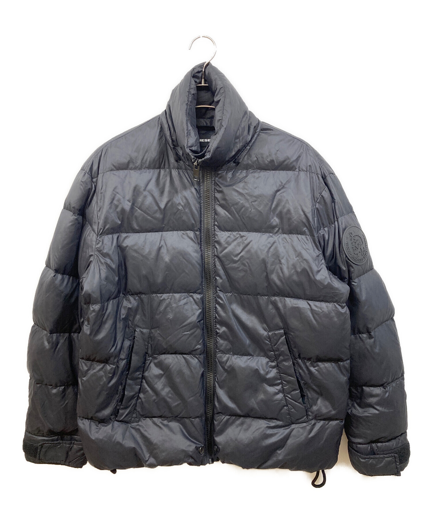 中古・古着通販】DIESEL (ディーゼル) ダウンジャケット ブラック 