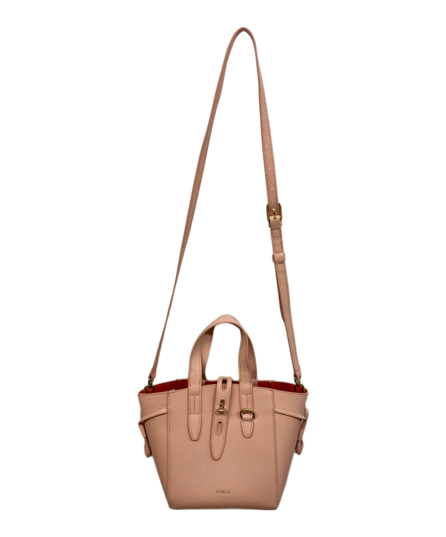 中古・古着通販】FURLA (フルラ) 2WAYショルダーバッグ ライトピンク 