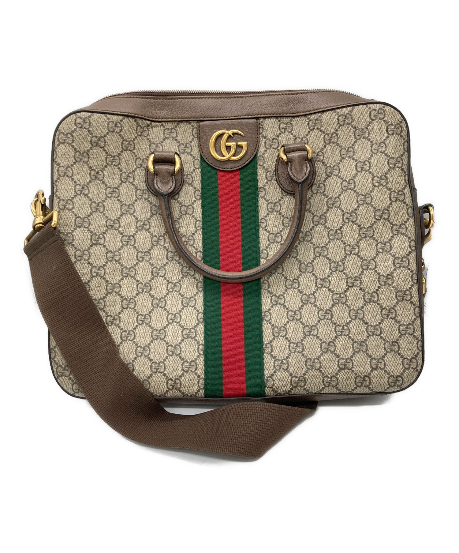 中古・古着通販】GUCCI (グッチ) GGスプリーム オフィディア 2Way 