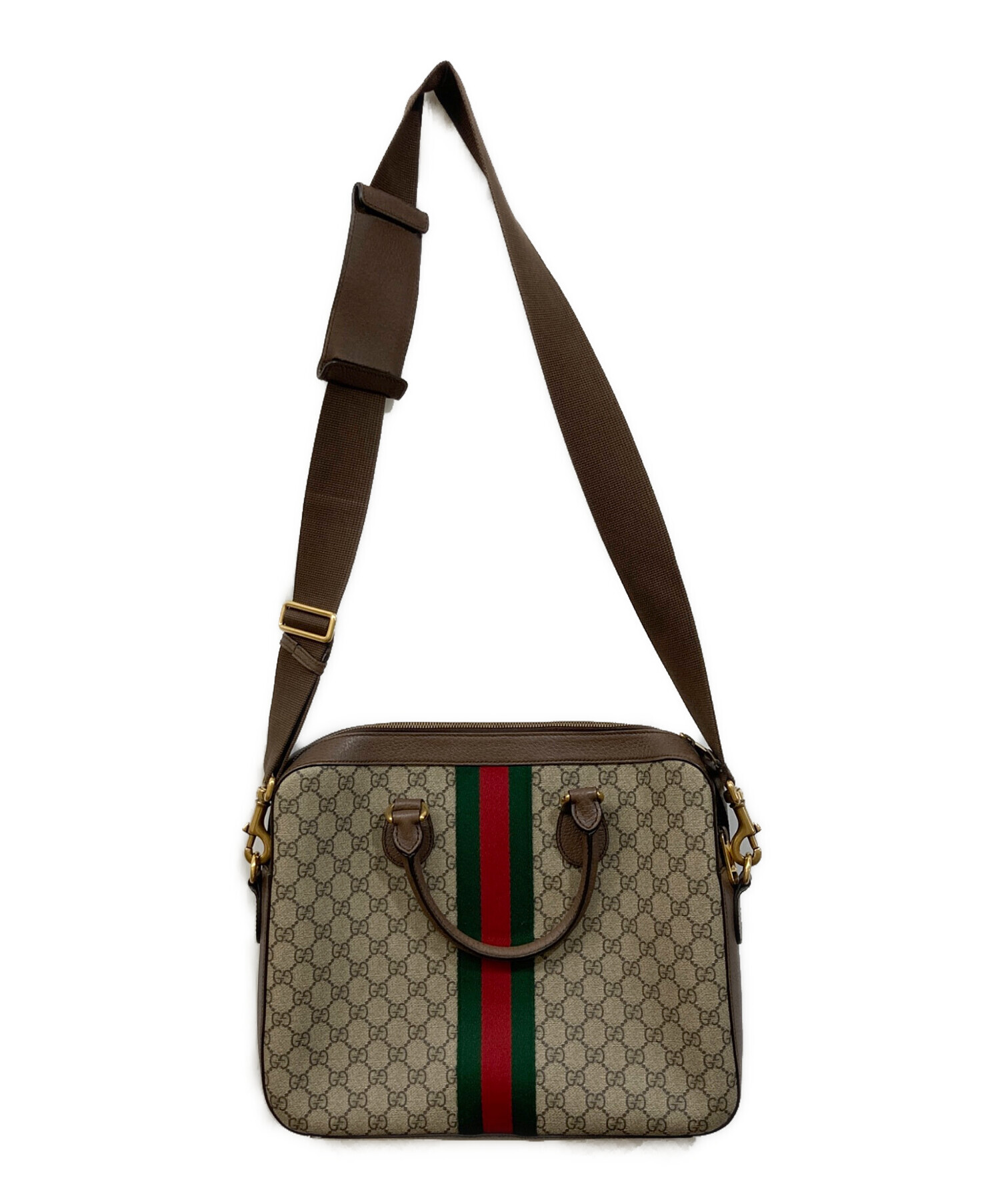 中古・古着通販】GUCCI (グッチ) GGスプリーム オフィディア 2Way 
