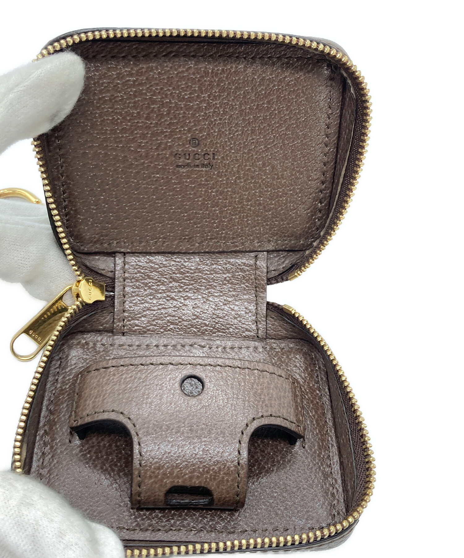 中古・古着通販】GUCCI (グッチ) GGスプリームAirPodsケース ベージュ