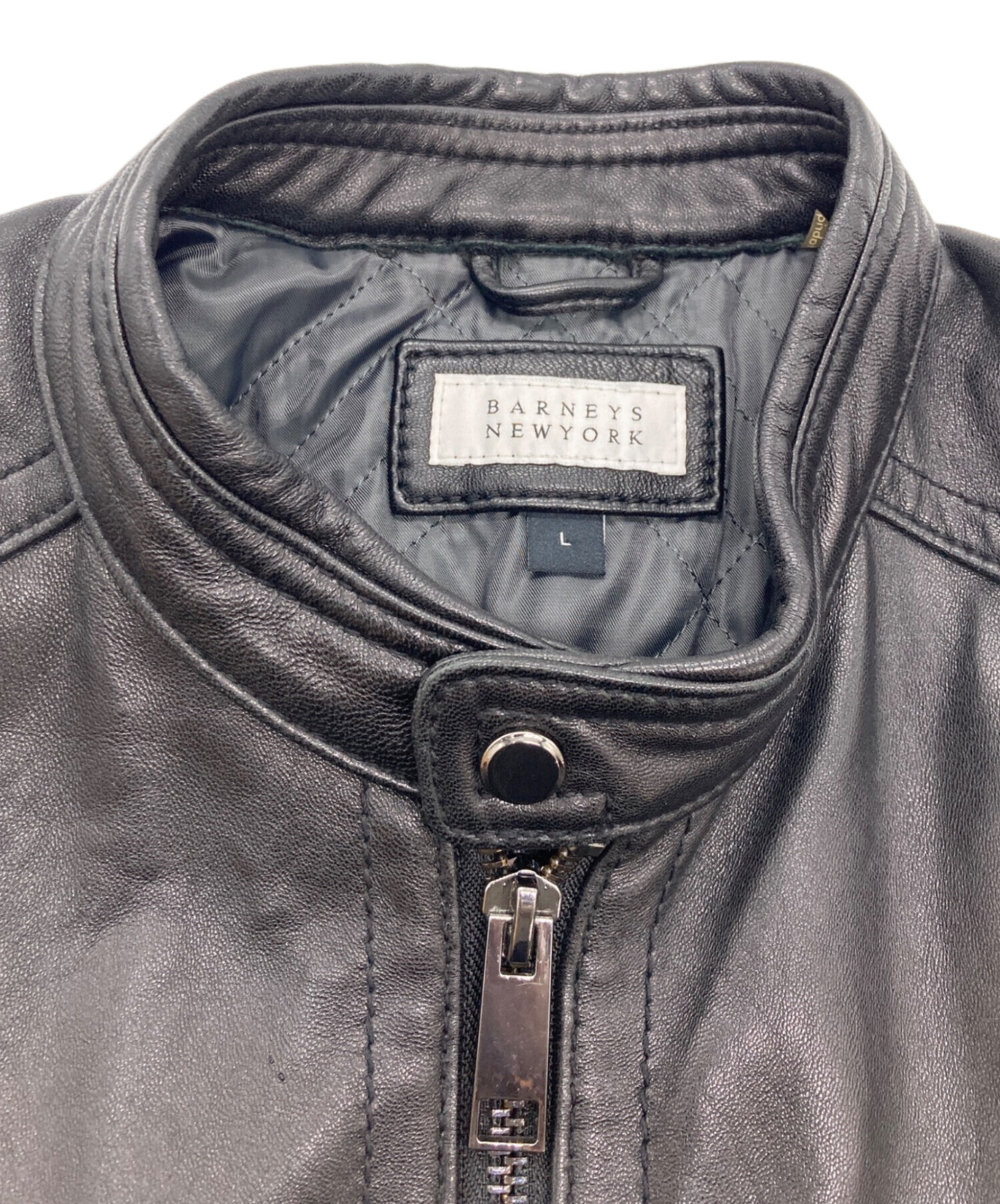 中古・古着通販】BARNEYS NEWYORK (バーニーズ・ニューヨーク) レザー 