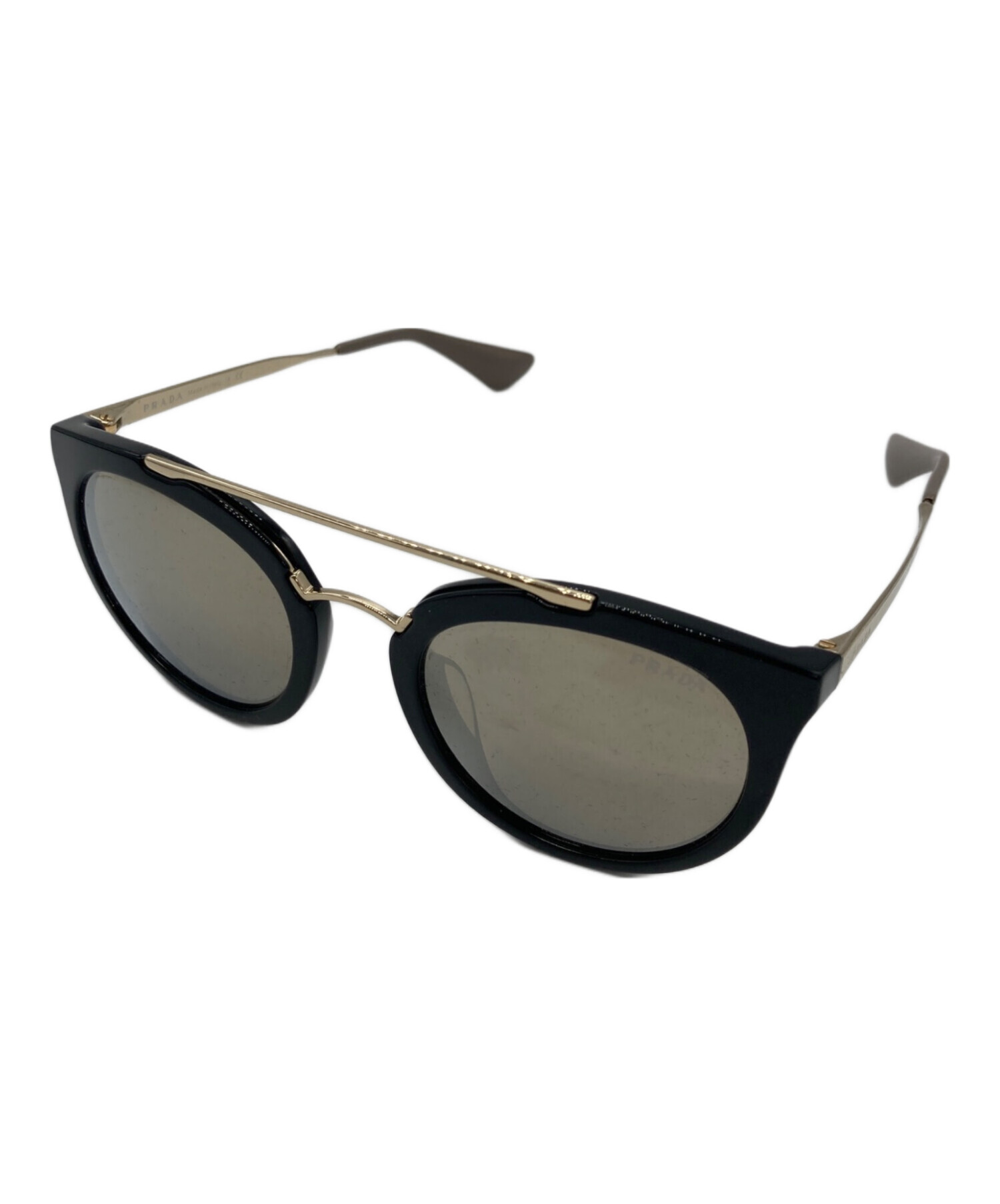 【美品】PRADA サングラス ブラック 中古・古着通販】PRADA (プラダ) サングラス ブラック サイズ:52□22