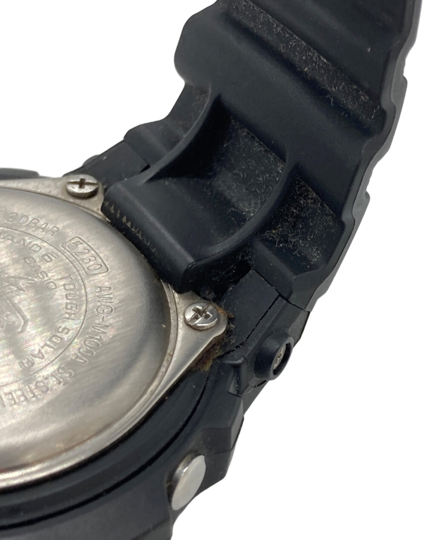 中古・古着通販】CASIO (カシオ) AWG-M100A-1AJF ブラック｜ブランド