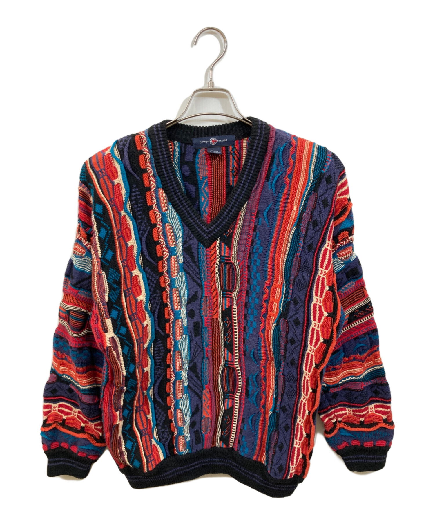 値下げしました！3Dニット　COTTON TRADERS 3X 1990's 