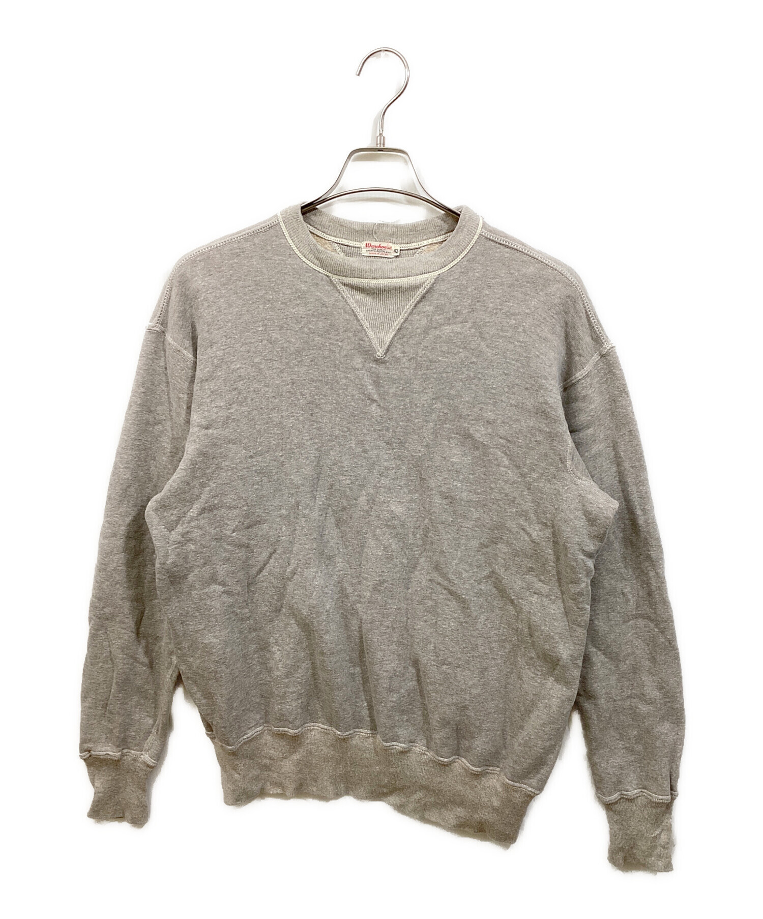 Warehouse グレー スウェット 42 Warehouse グレー スウェット 42 グレー Warehouse スウェット クルー