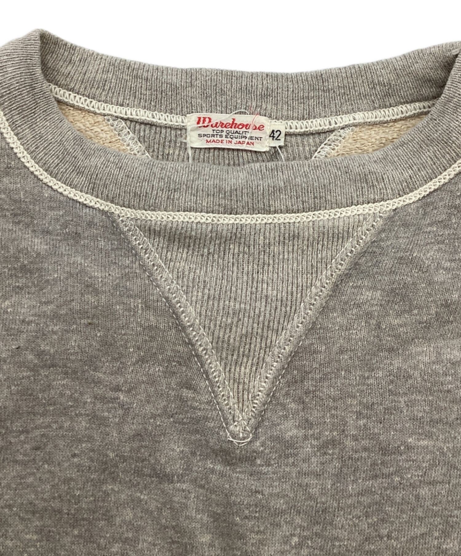 中古・古着通販】WAREHOUSE (ウエアハウス) クルーネックスウェット 