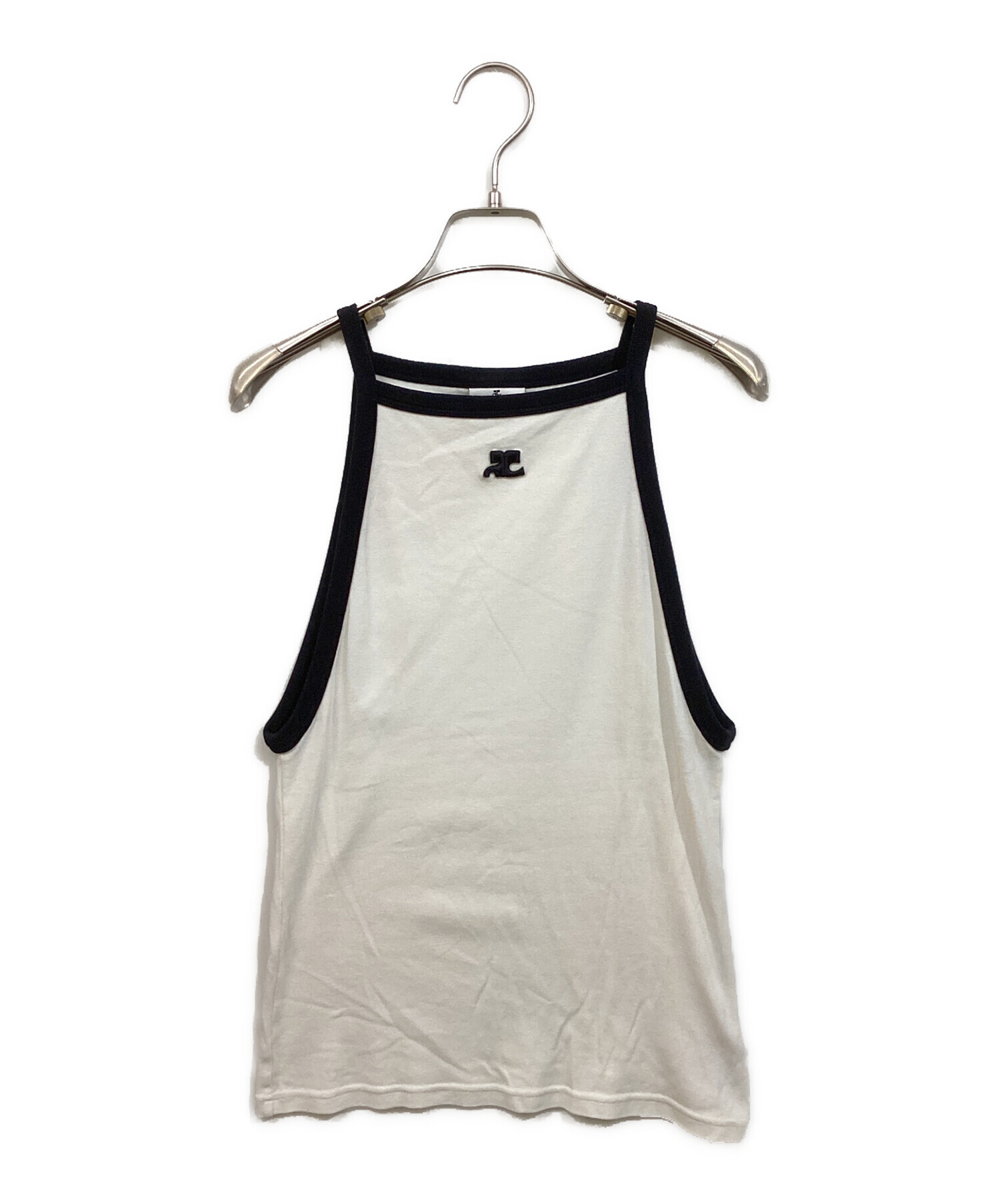 中古・古着通販】courreges (クレージュ) タンクトップ ホワイト