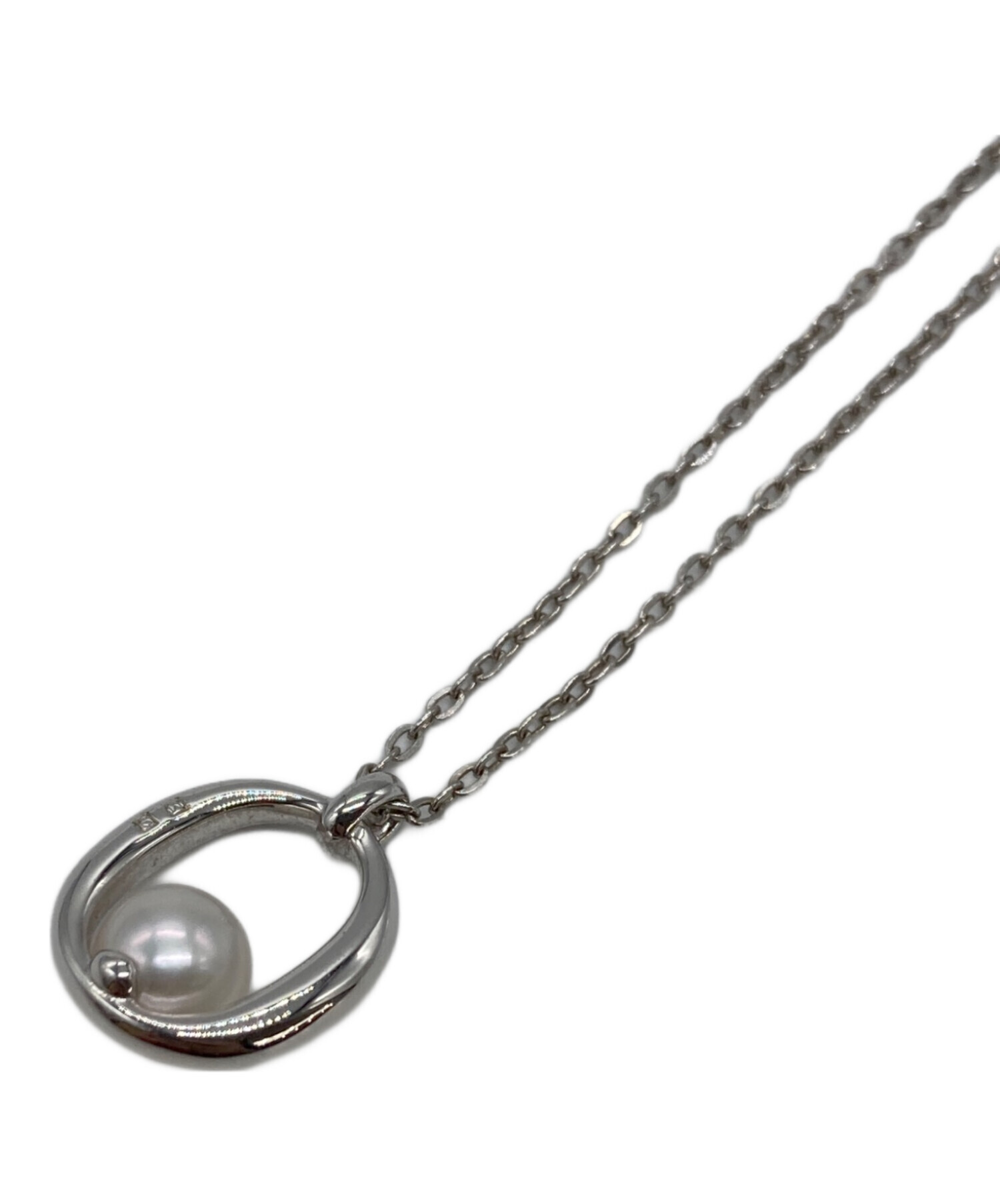 中古・古着通販】MIKIMOTO (ミキモト) パールペンダントネックレス 