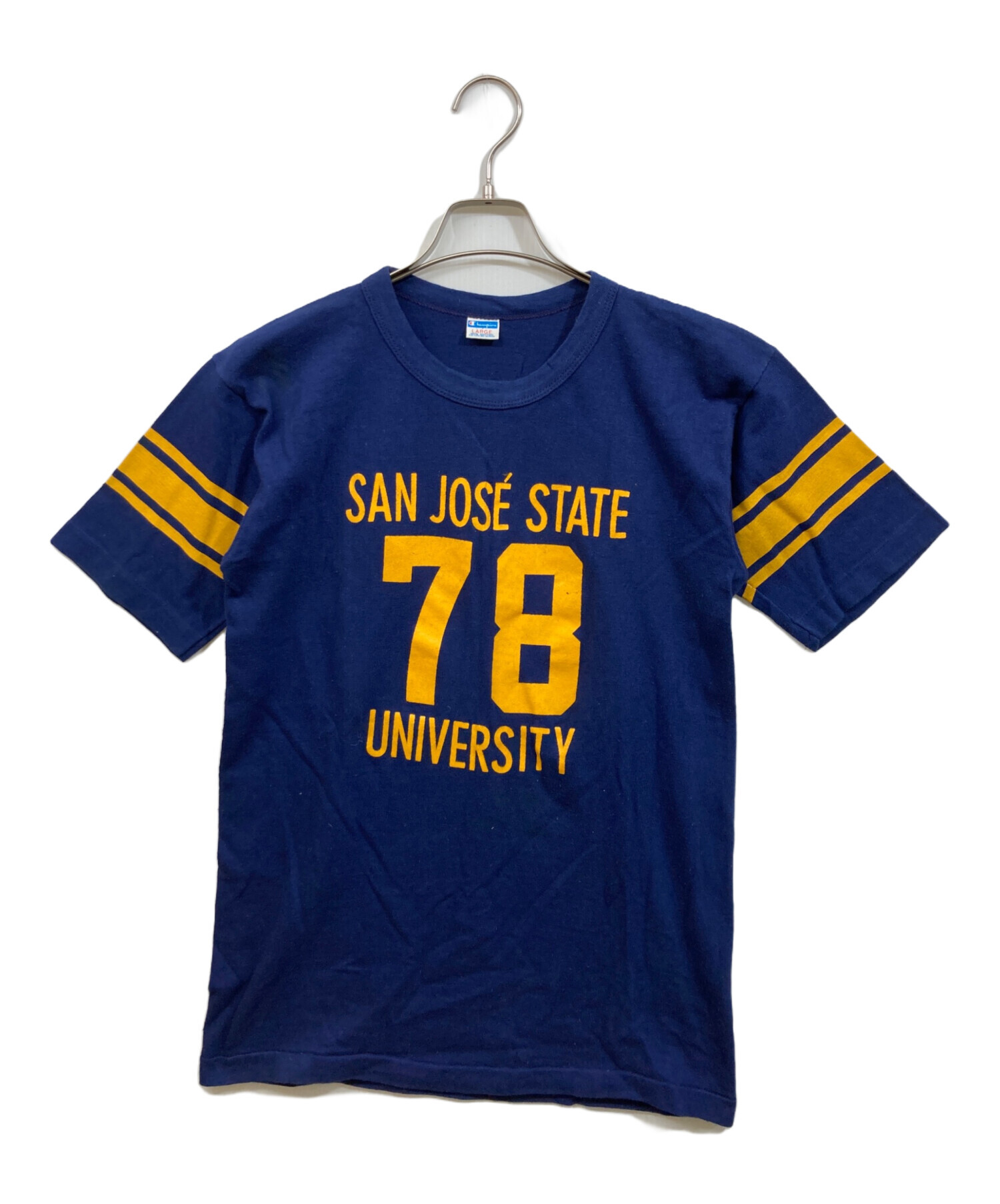 中古・古着通販】Champion (チャンピオン) ナンバリングフットボールT