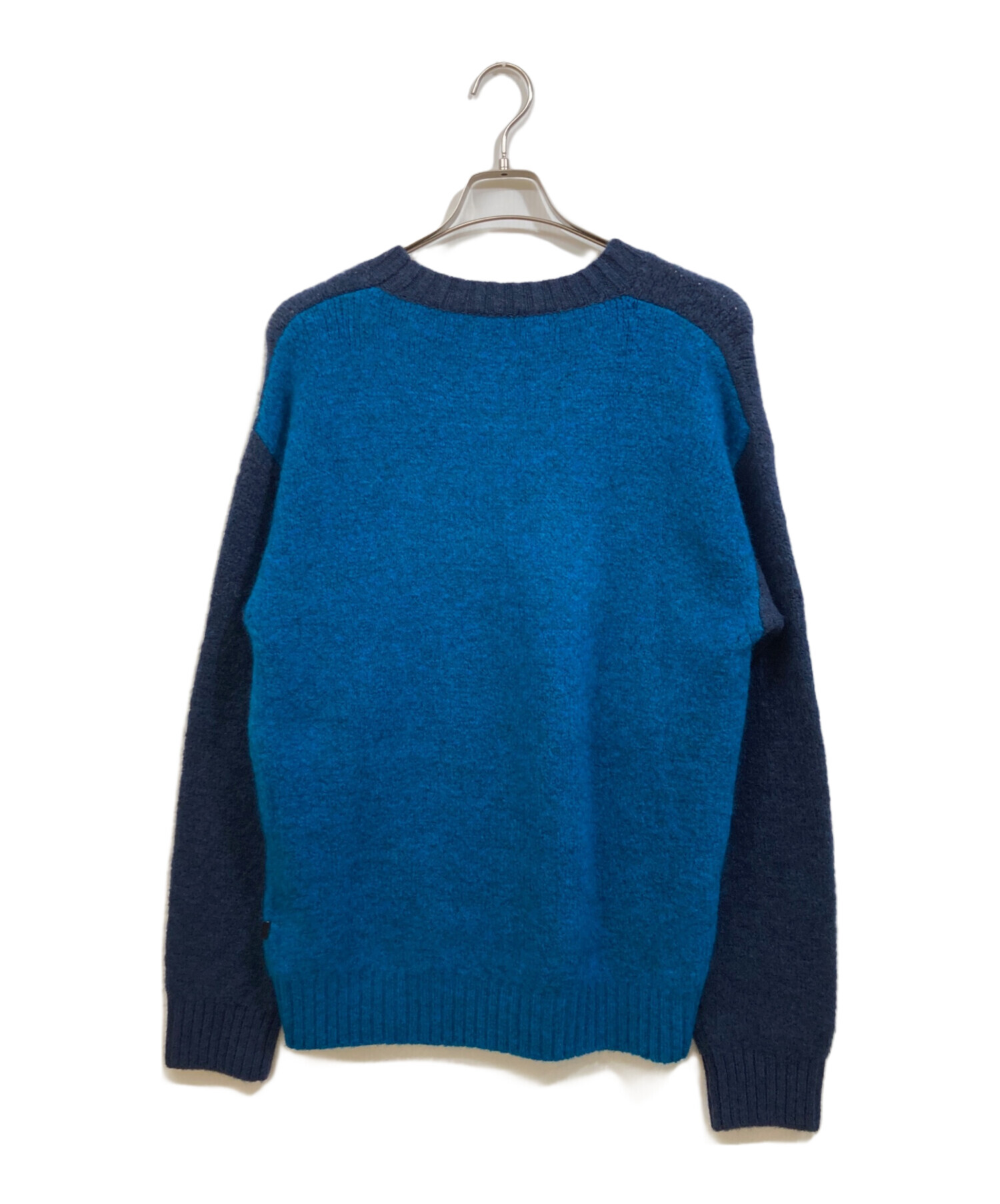 中古・古着通販】DIESEL (ディーゼル) クルーネックニット ブルー 