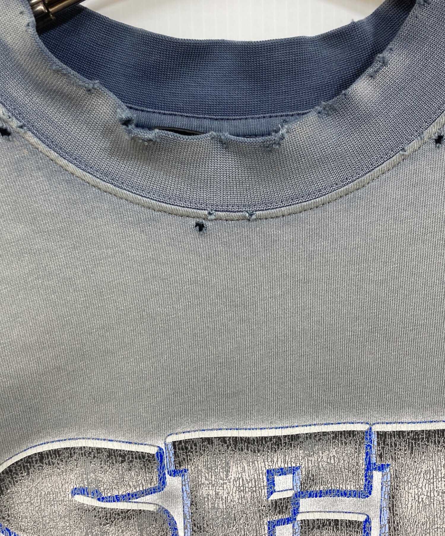 BALENCIAGA SNBN Tシャツ BALENCIAGA】SNBN Tシャツ ラージフィット ロゴ ヴィンテージ