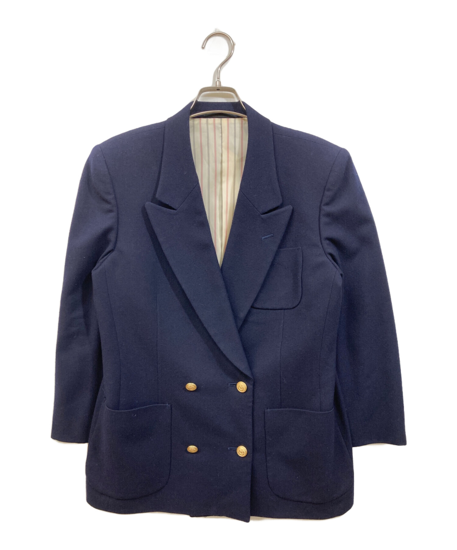 BURBERRY バーバリー ウールジャケット ドイツ製 グレー×チェック