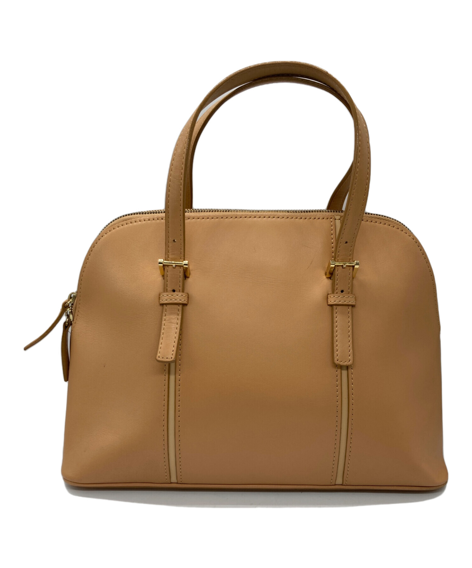 中古・古着通販】BURBERRY (バーバリー) ハンドバッグ ベージュ 
